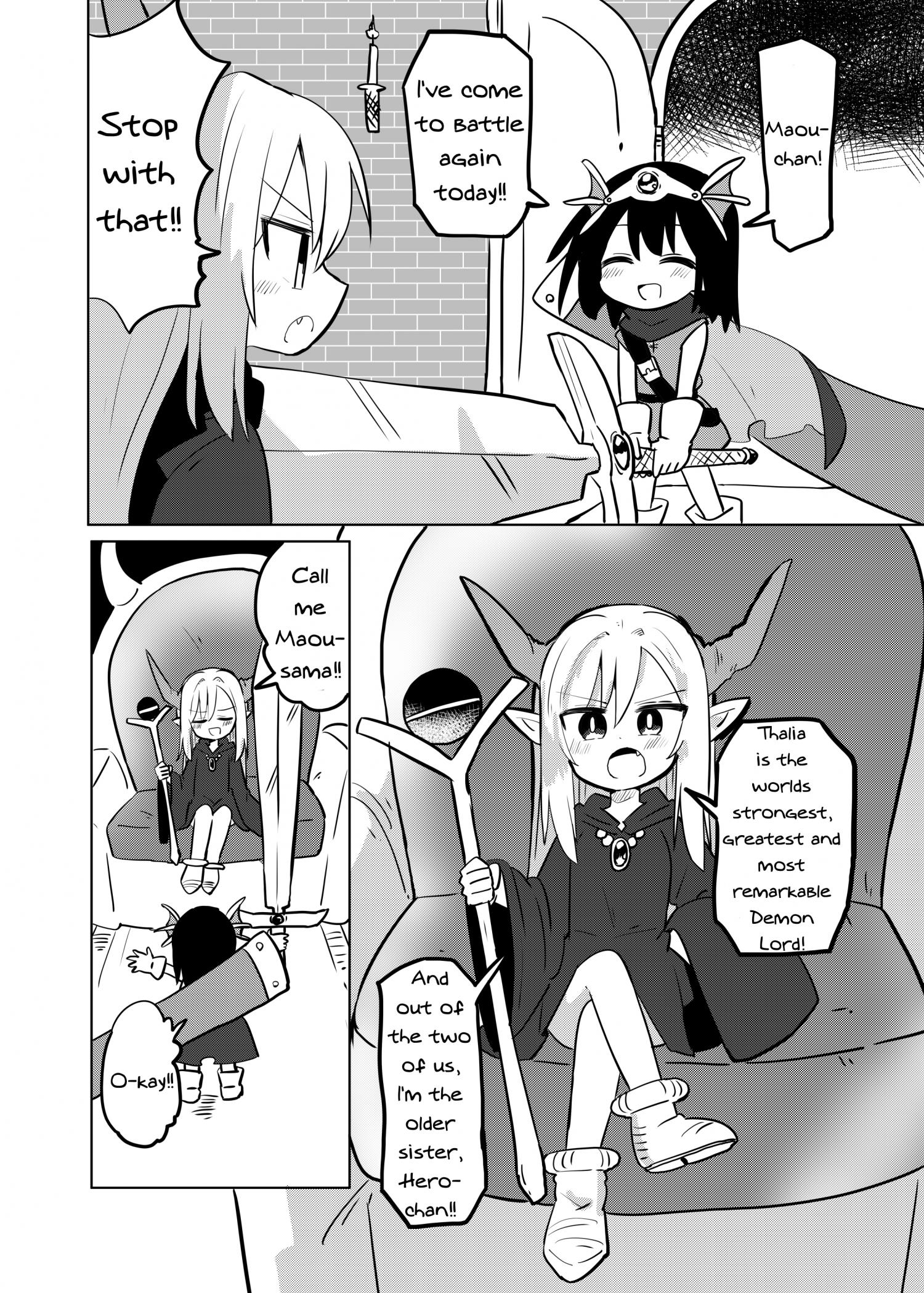 Loli Hero And Demon Lord Chapter 6 - Picture 1
