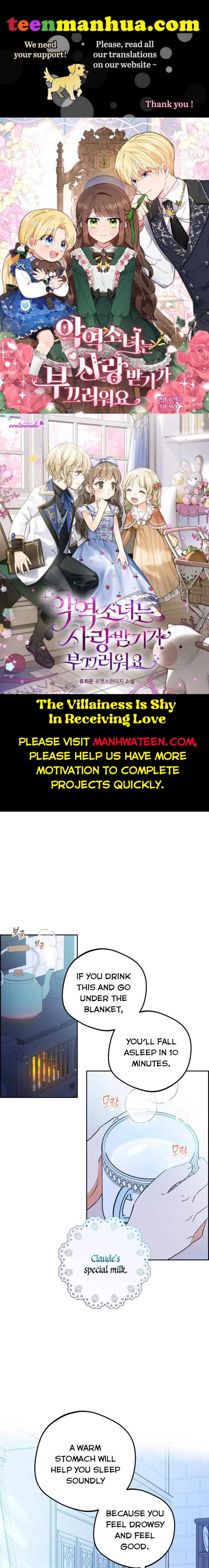 The Villainess Is Shy In Receiving Love - Page 1