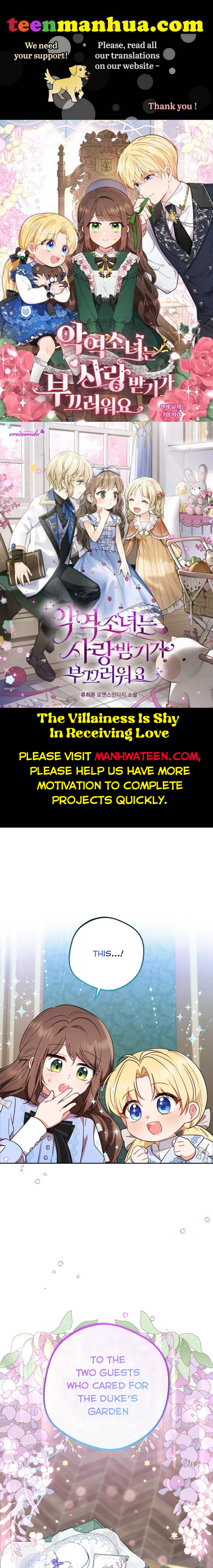 The Villainess Is Shy In Receiving Love Chapter 8 - Picture 1