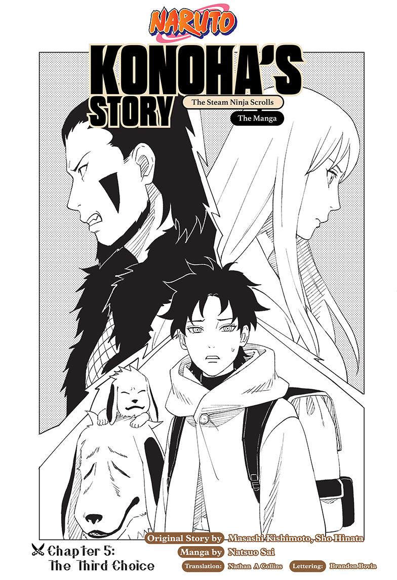 Naruto: Konoha’S Story—The Steam Ninja Scrolls: The Manga Chapter 5 - Picture 1