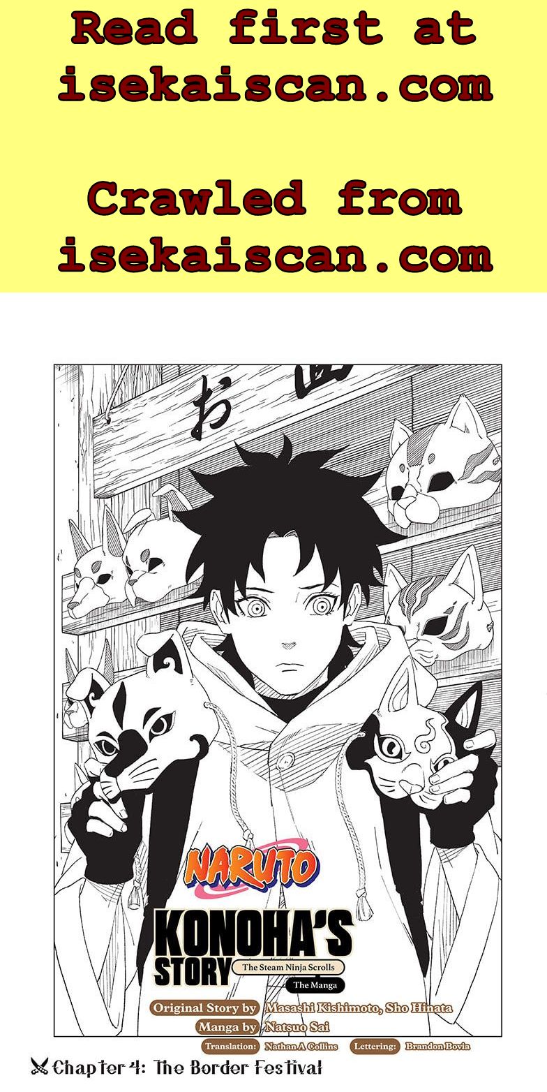 Naruto: Konoha’S Story—The Steam Ninja Scrolls: The Manga - Page 1