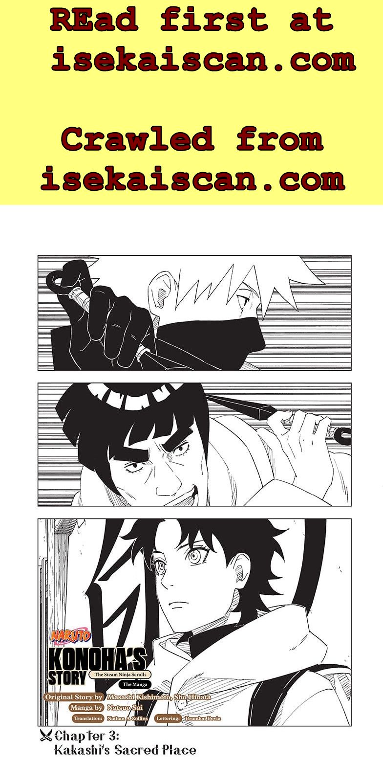 Naruto: Konoha’S Story—The Steam Ninja Scrolls: The Manga Chapter 3 - Picture 1
