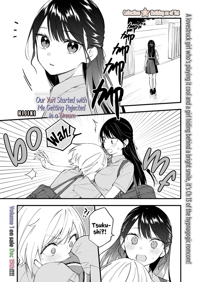 A Yuri Manga That Starts With Getting Rejected In A Dream Chapter 13 - Picture 2