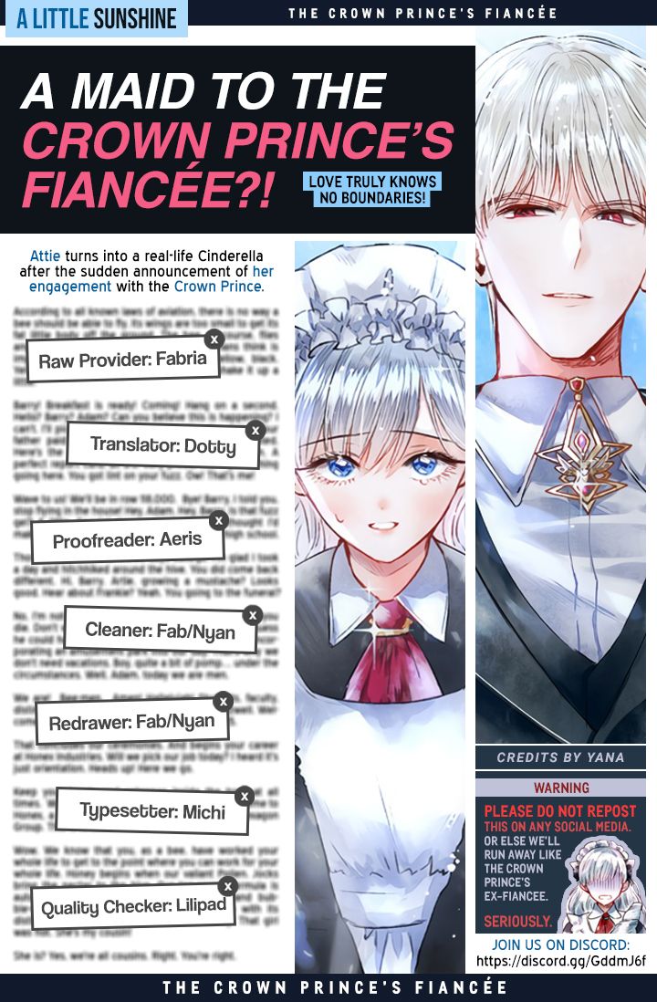 The Crown Prince’S Fiancee - Page 1