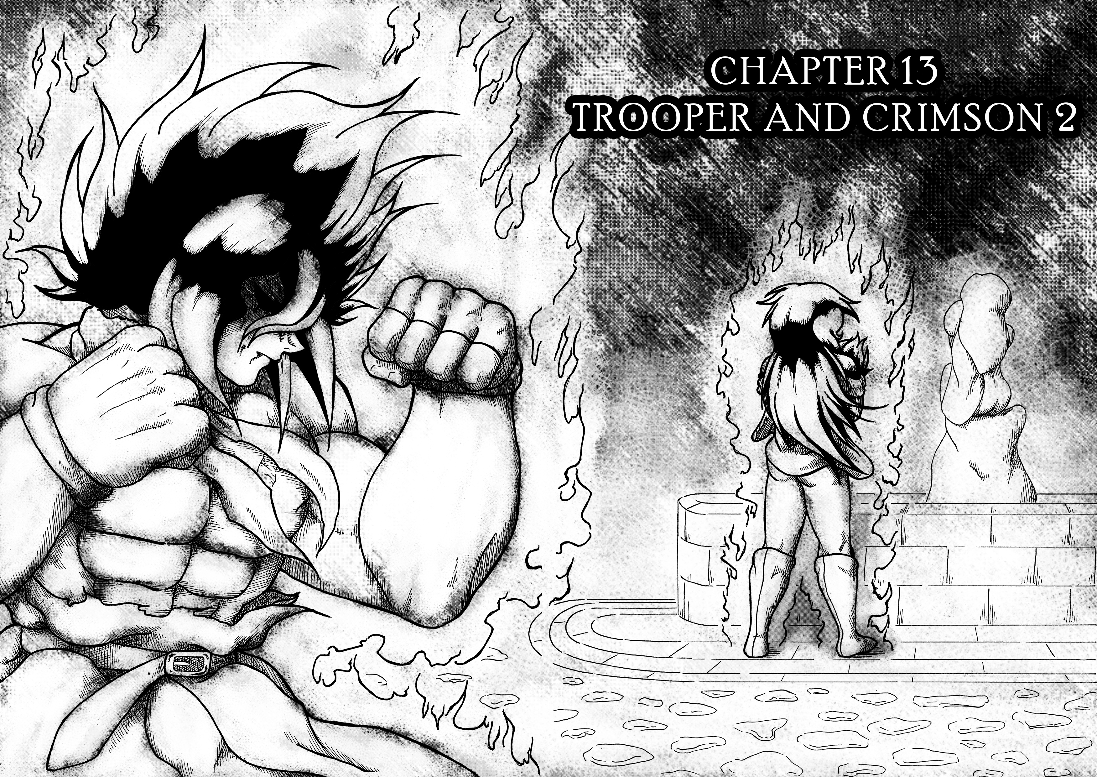 Crimson Ribbon: Summer Rain Vol.1 Chapter 13: Trooper And Crimson 2 - Picture 3