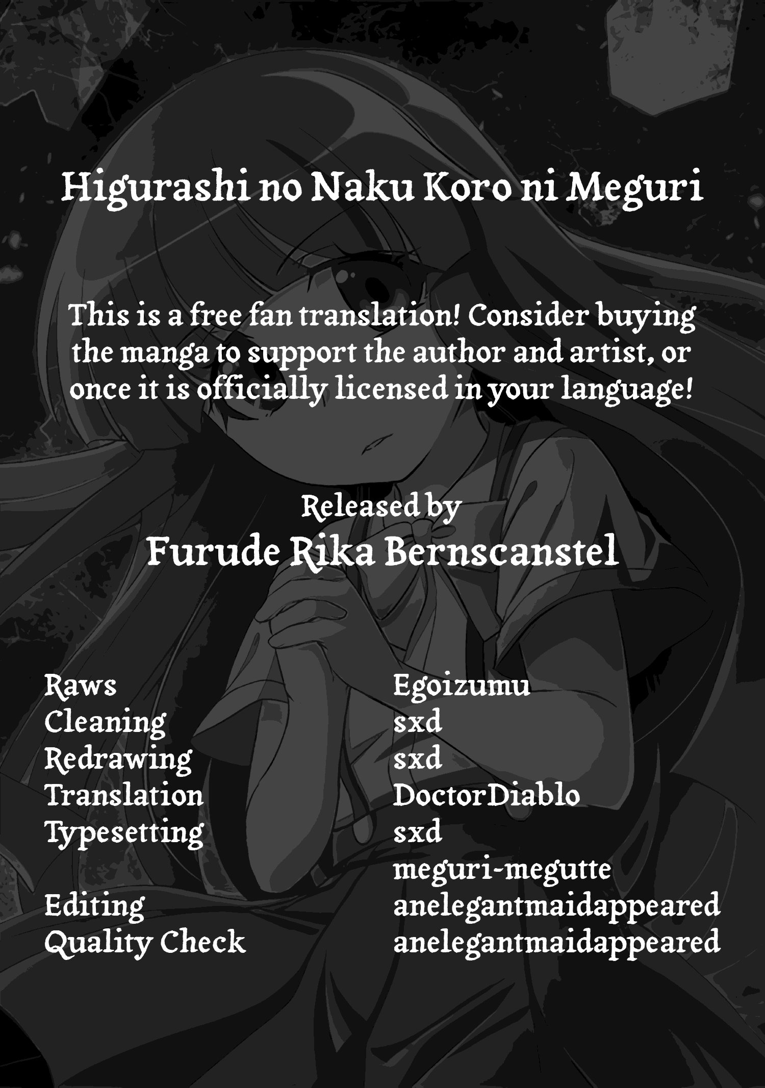 Higurashi No Naku Koro Ni Meguri Vol.1 Chapter 1.2: Satokowashi-Hen Part 1.2 - Picture 1