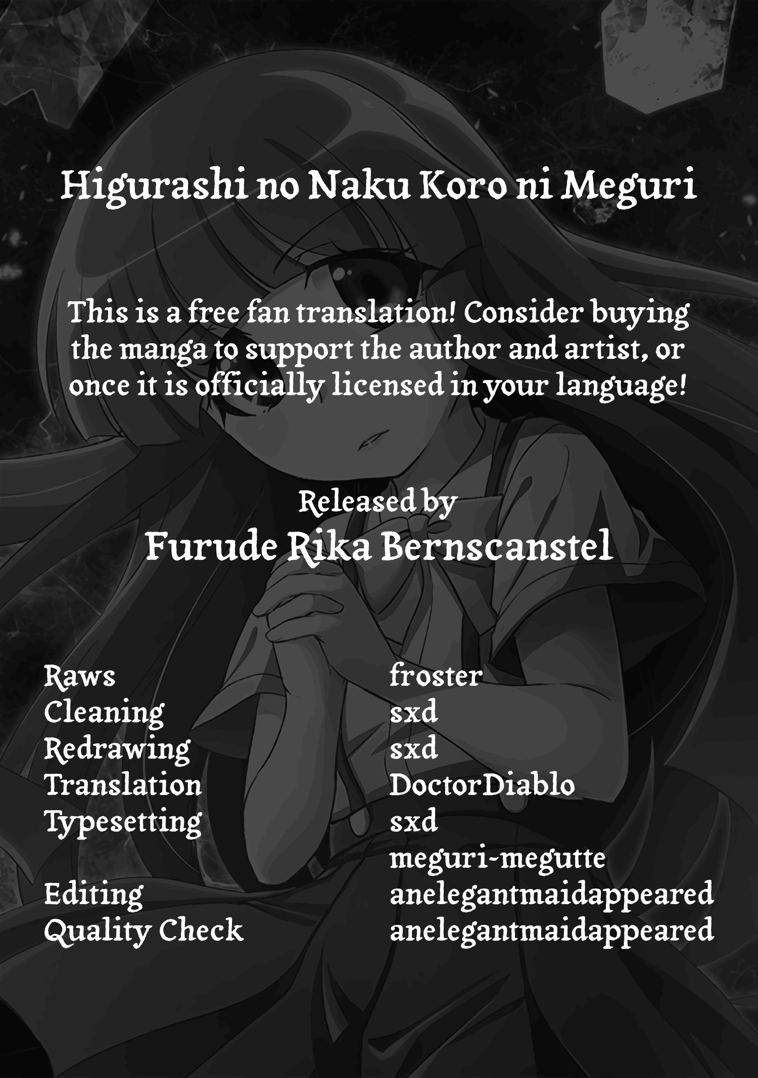 Higurashi No Naku Koro Ni Meguri Vol.1 Chapter 1: Satokowashi-Hen Part 1.1 - Picture 3