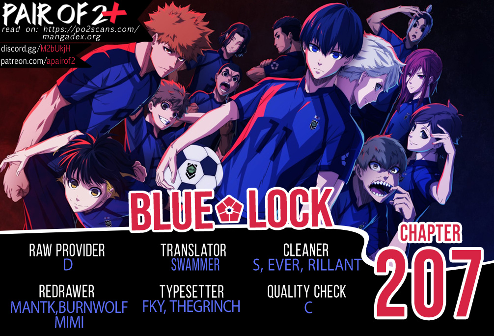 Blue Lock Chapter 207: Two Pairs - Picture 2