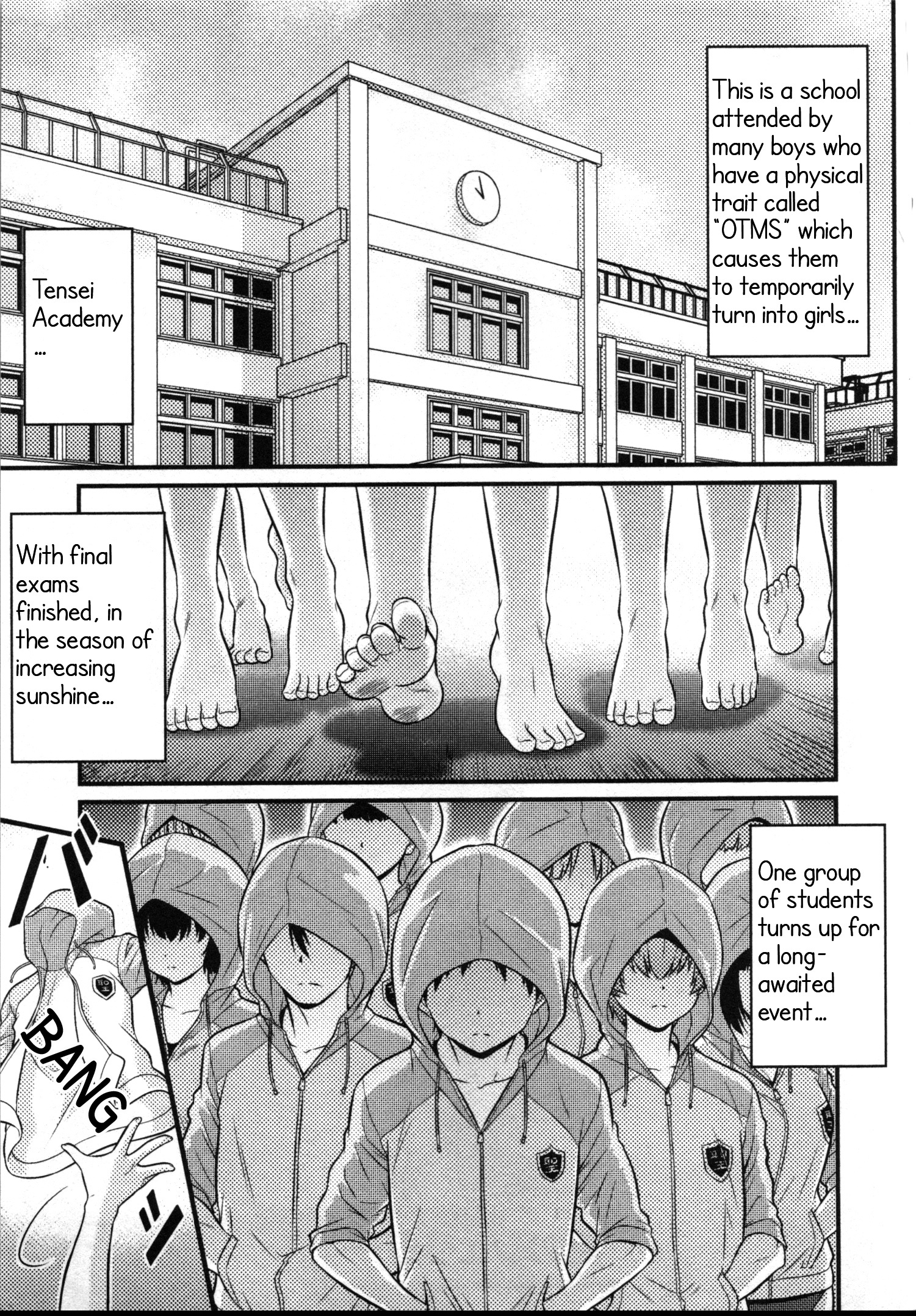 Daily Life In Ts School - Page 1