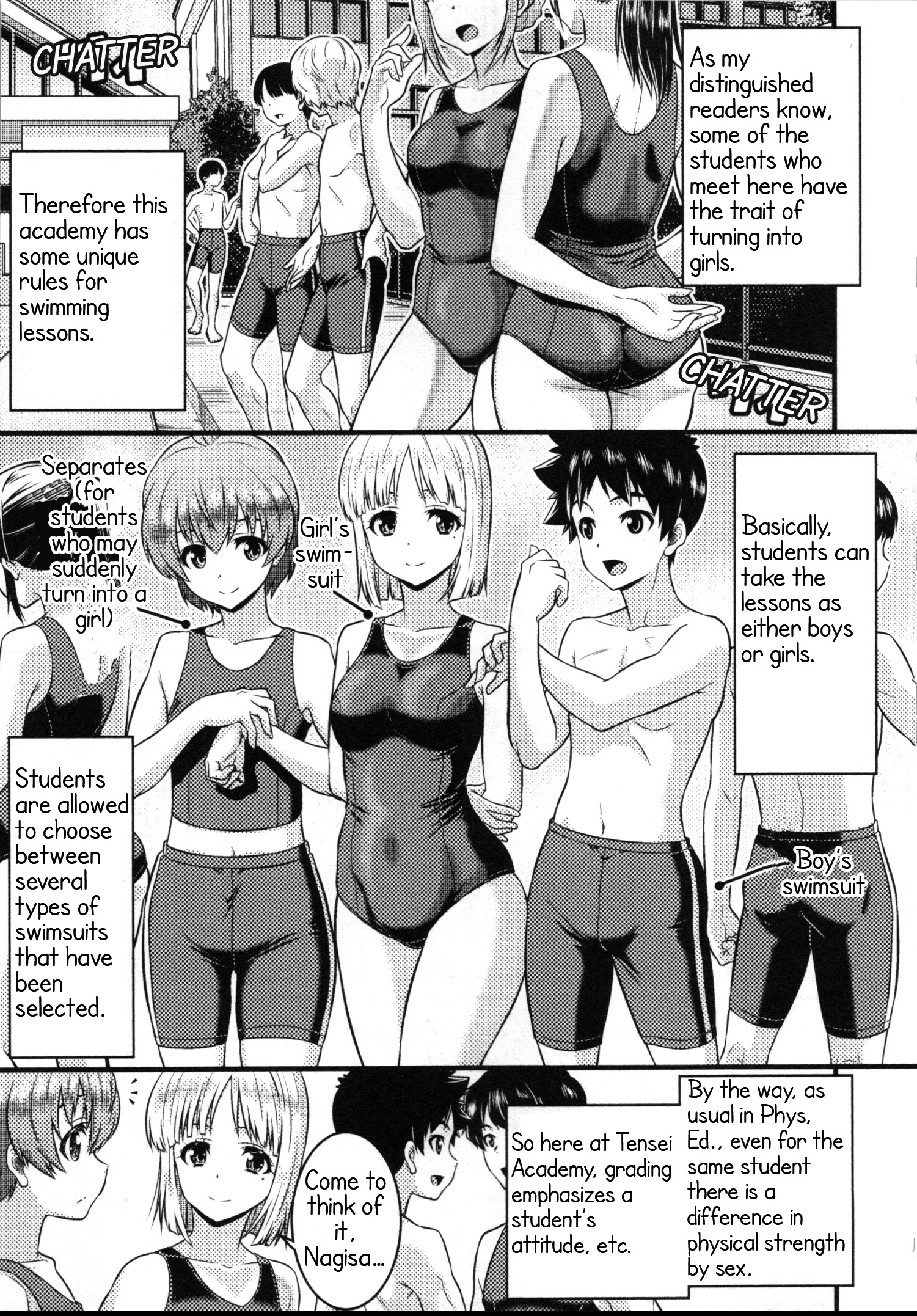Daily Life In Ts School Vol.3 Chapter 11: Summer Jealousy - Picture 3