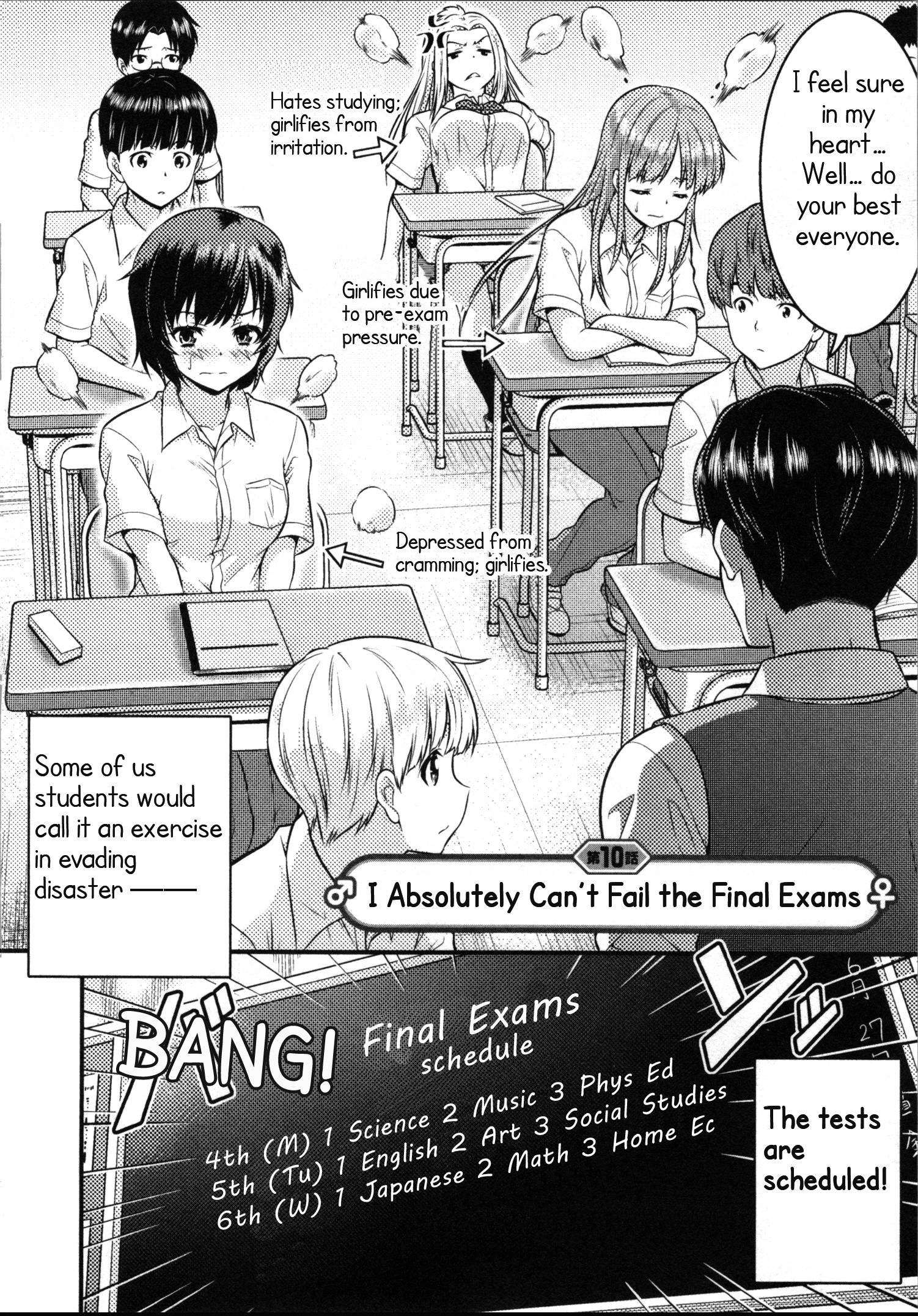 Daily Life In Ts School Vol.3 Chapter 10: I Absolutely Can’T Fail The Final Exams - Picture 2