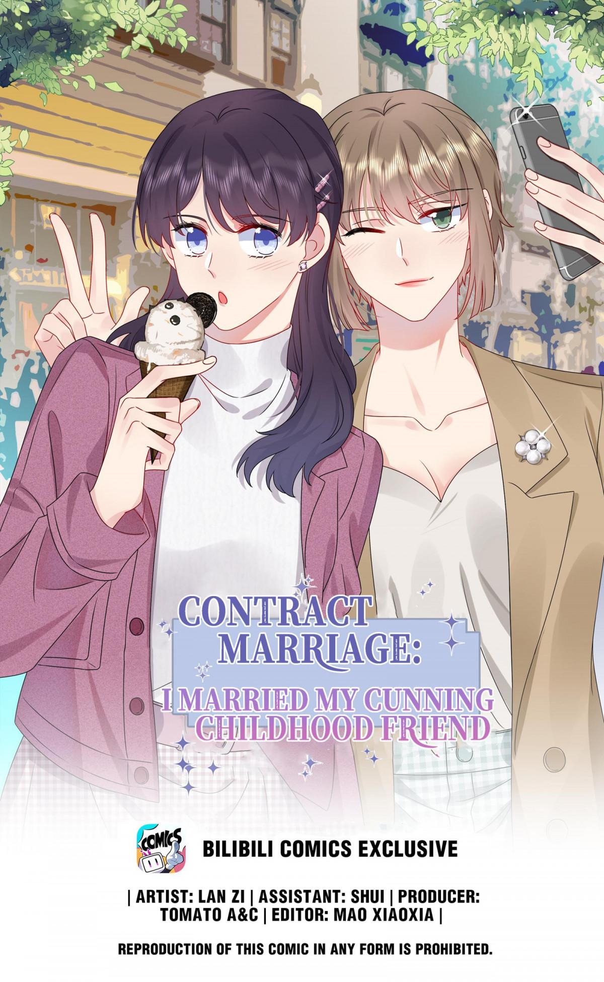 Contract Marriage: I Married My Cunning Childhood Friend Chapter 17 - Picture 1