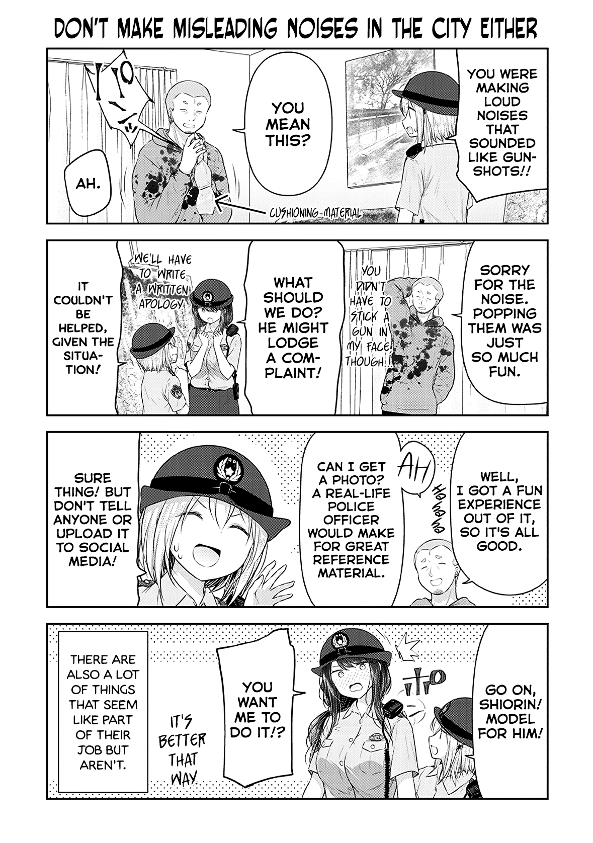 Constable Sakuma And Constable Hanaoka Started Dating - Page 5