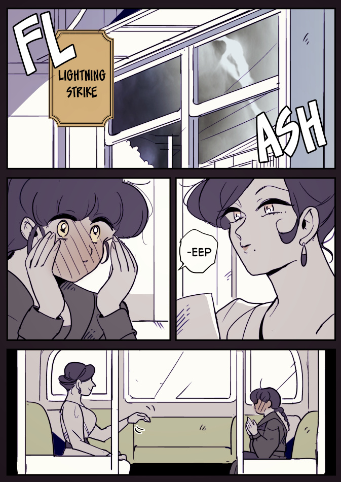 The Female Student And The Woman On The Same Bus - Page 1