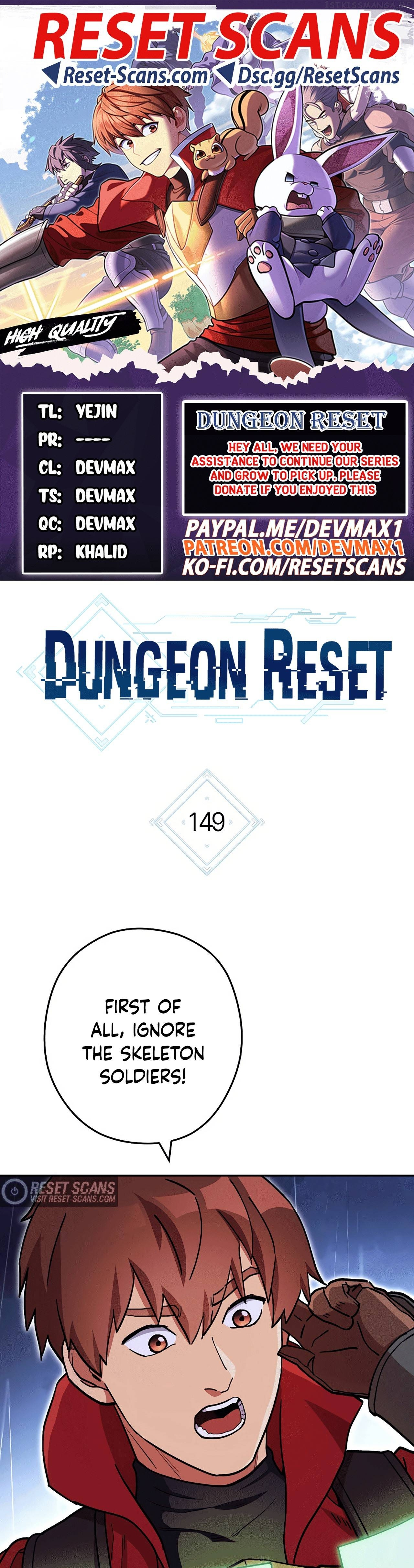Dungeon Reset - Page 1