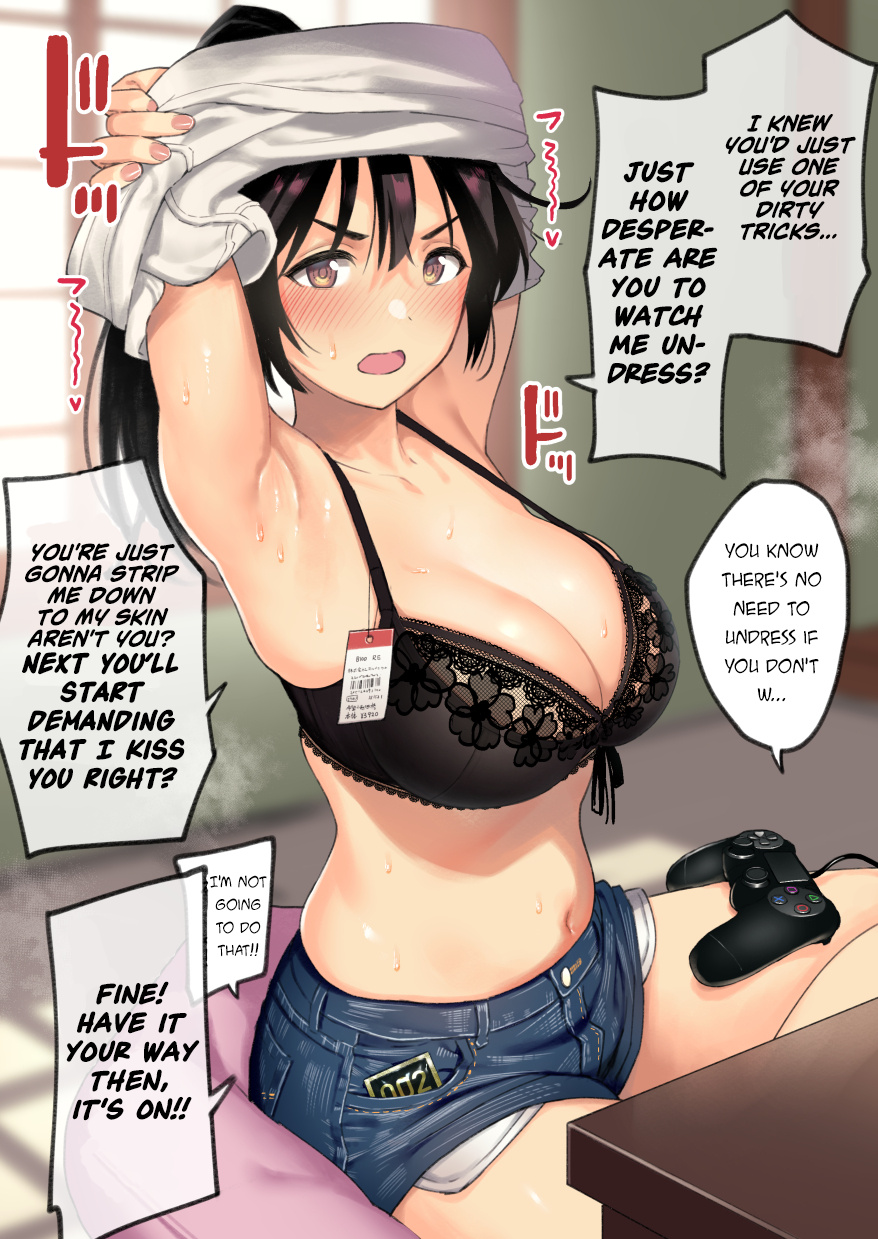 Sexual Situations With A Childhood Friend Chapter 1: My Childhood Friend Is Forcing Us To Play A Stripping Game - Picture 1