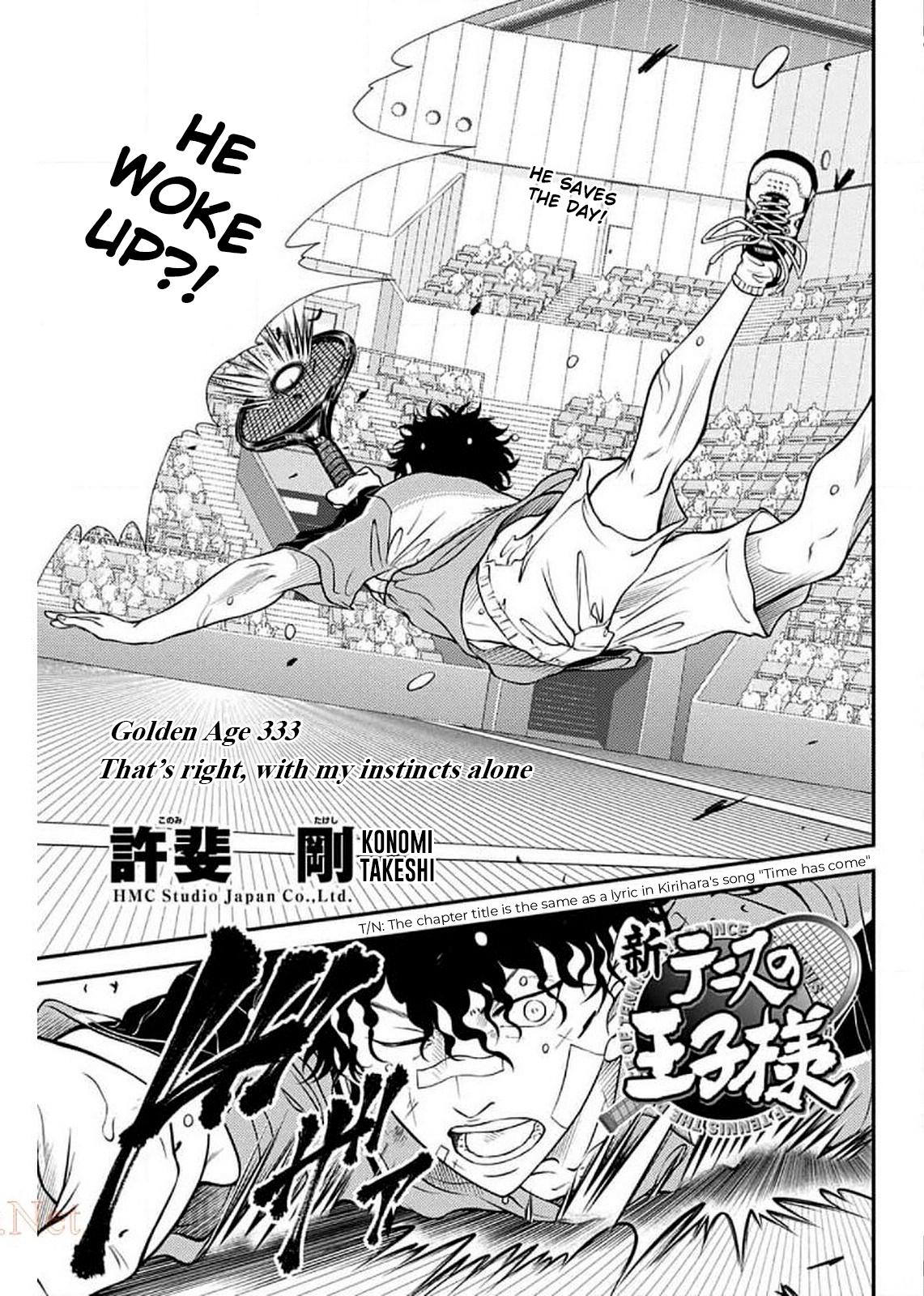 New Prince Of Tennis Chapter 333 - Picture 1