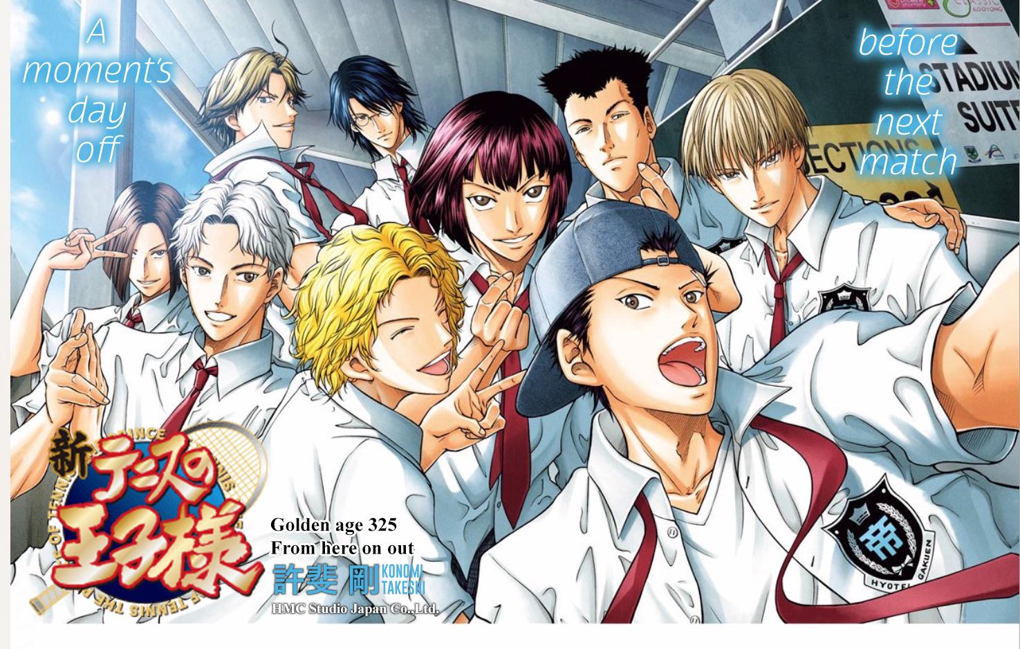 New Prince Of Tennis Chapter 325 - Picture 1