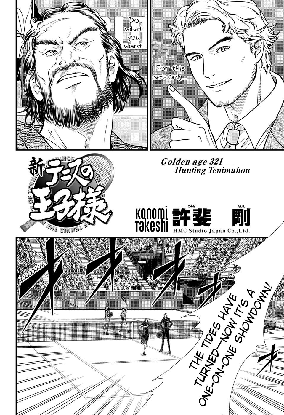 New Prince Of Tennis Chapter 321 - Picture 2