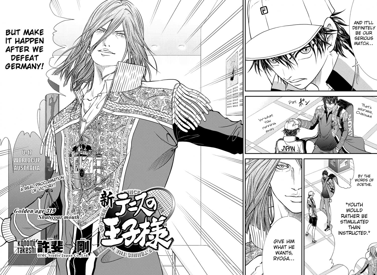 New Prince Of Tennis Chapter 319 - Picture 2