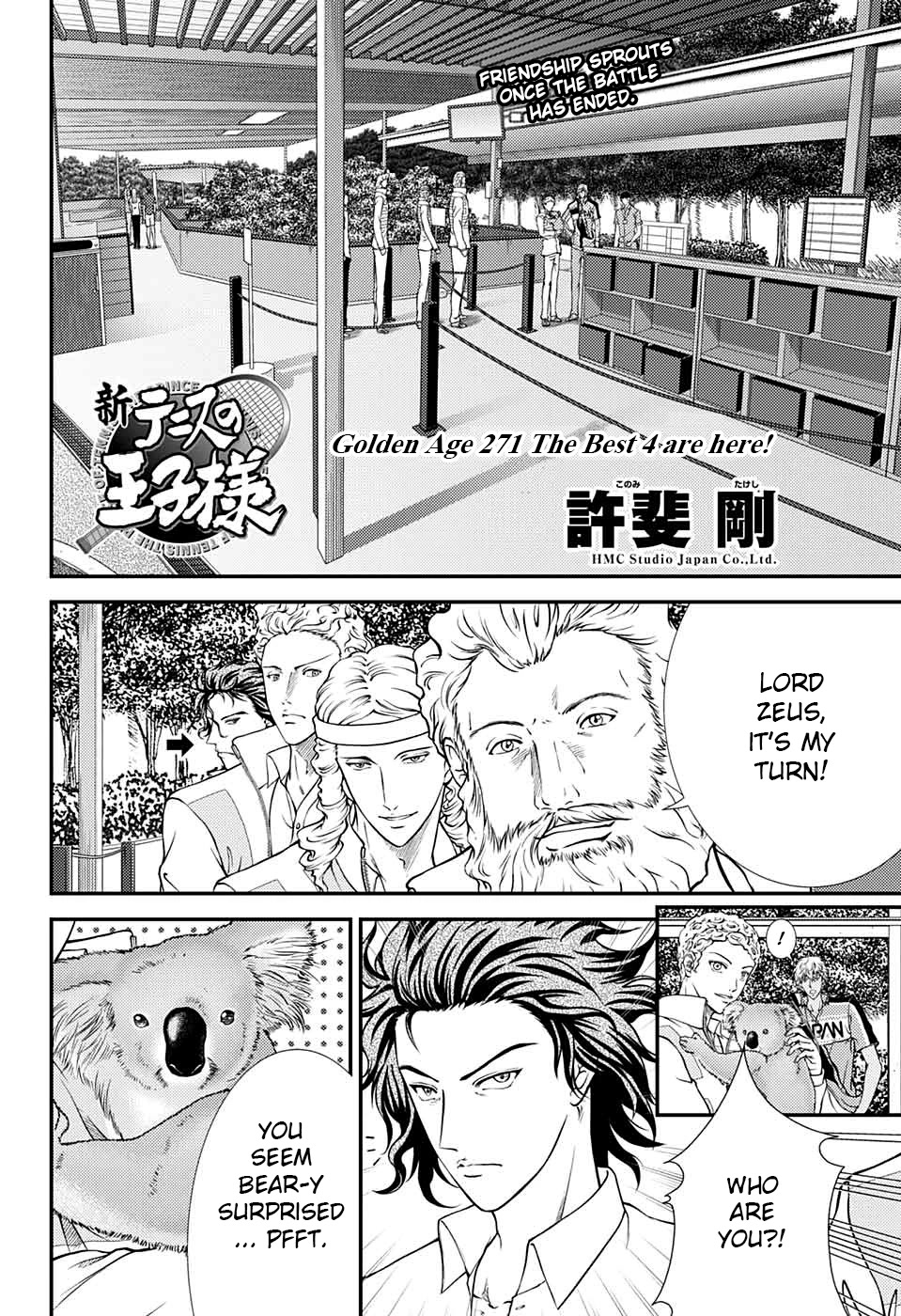 New Prince Of Tennis Chapter 271: The Best 4 Are Here! - Picture 2