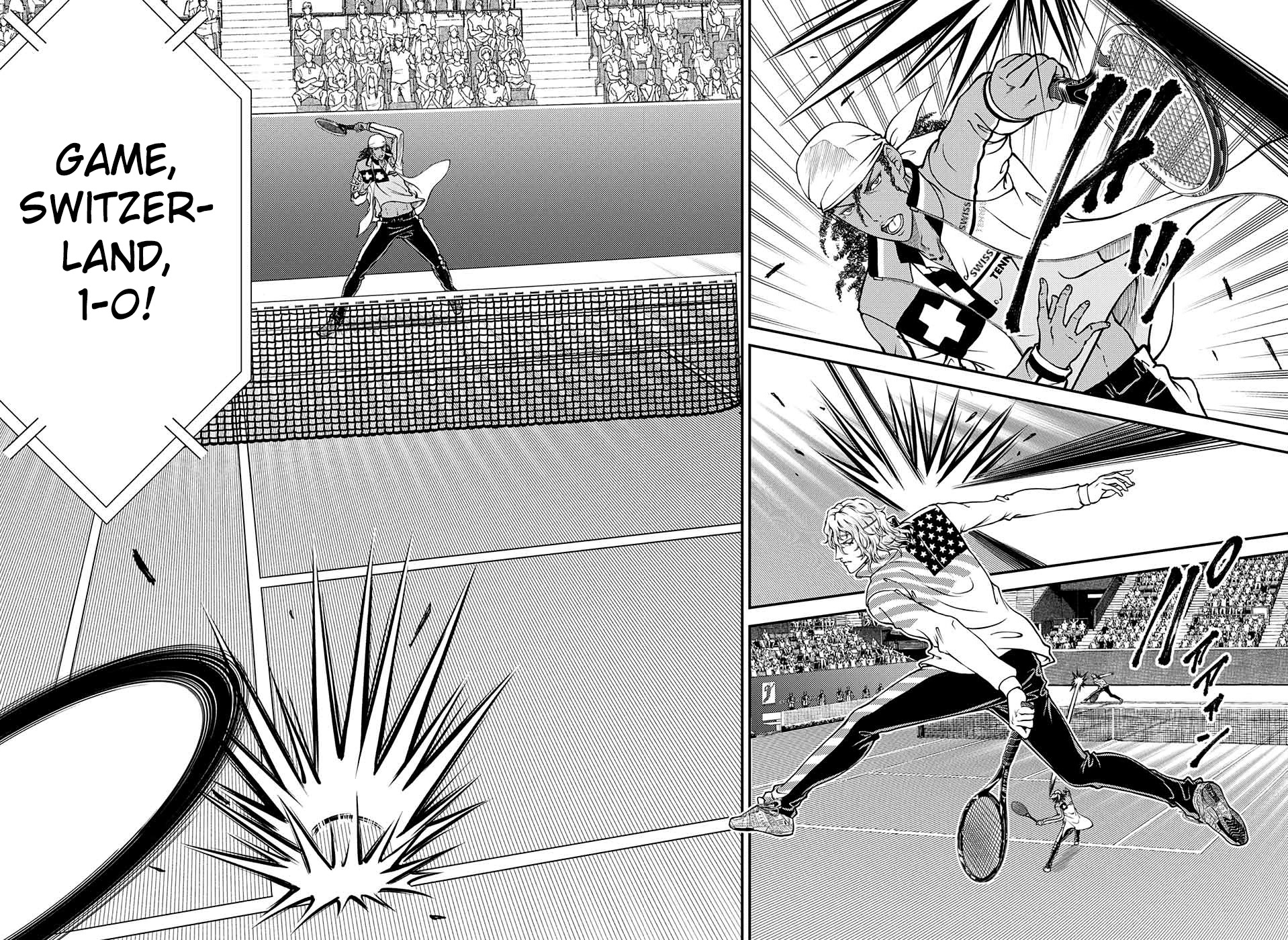 New Prince Of Tennis Chapter 269: Switzerland Vs. America ② - Picture 2