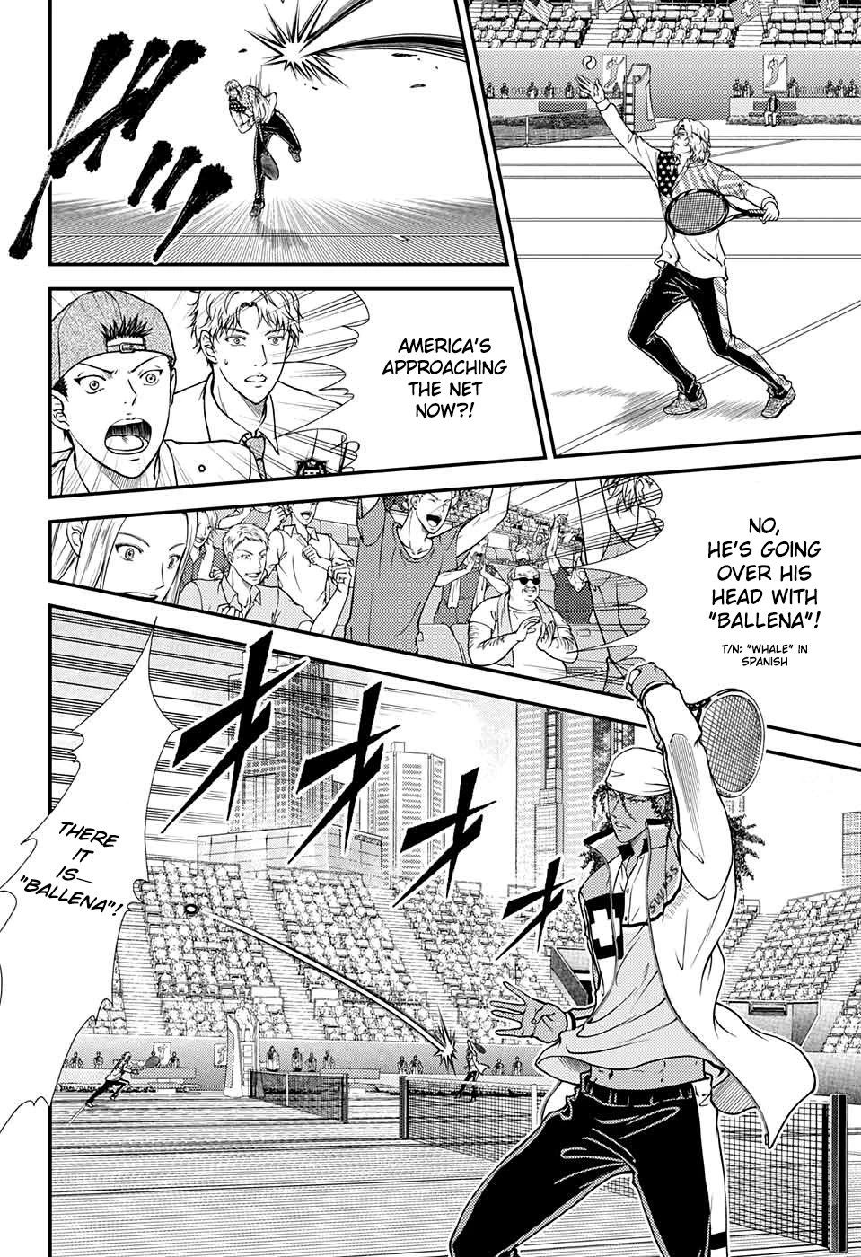 New Prince Of Tennis Chapter 269: Switzerland Vs. America ② - Picture 3