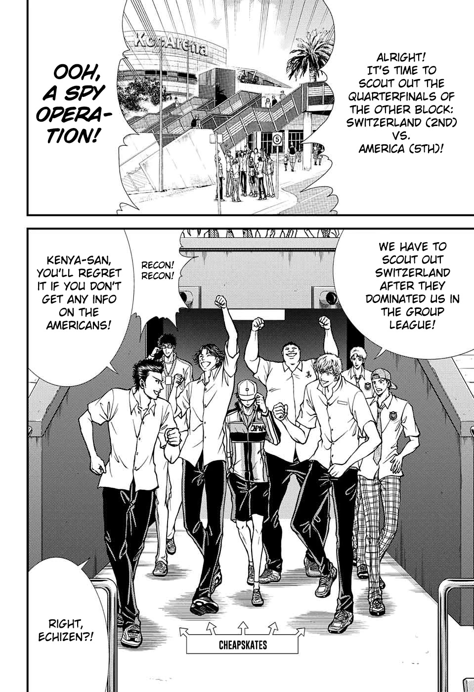 New Prince Of Tennis Chapter 267: Rivals Underneath The Veil - Picture 3