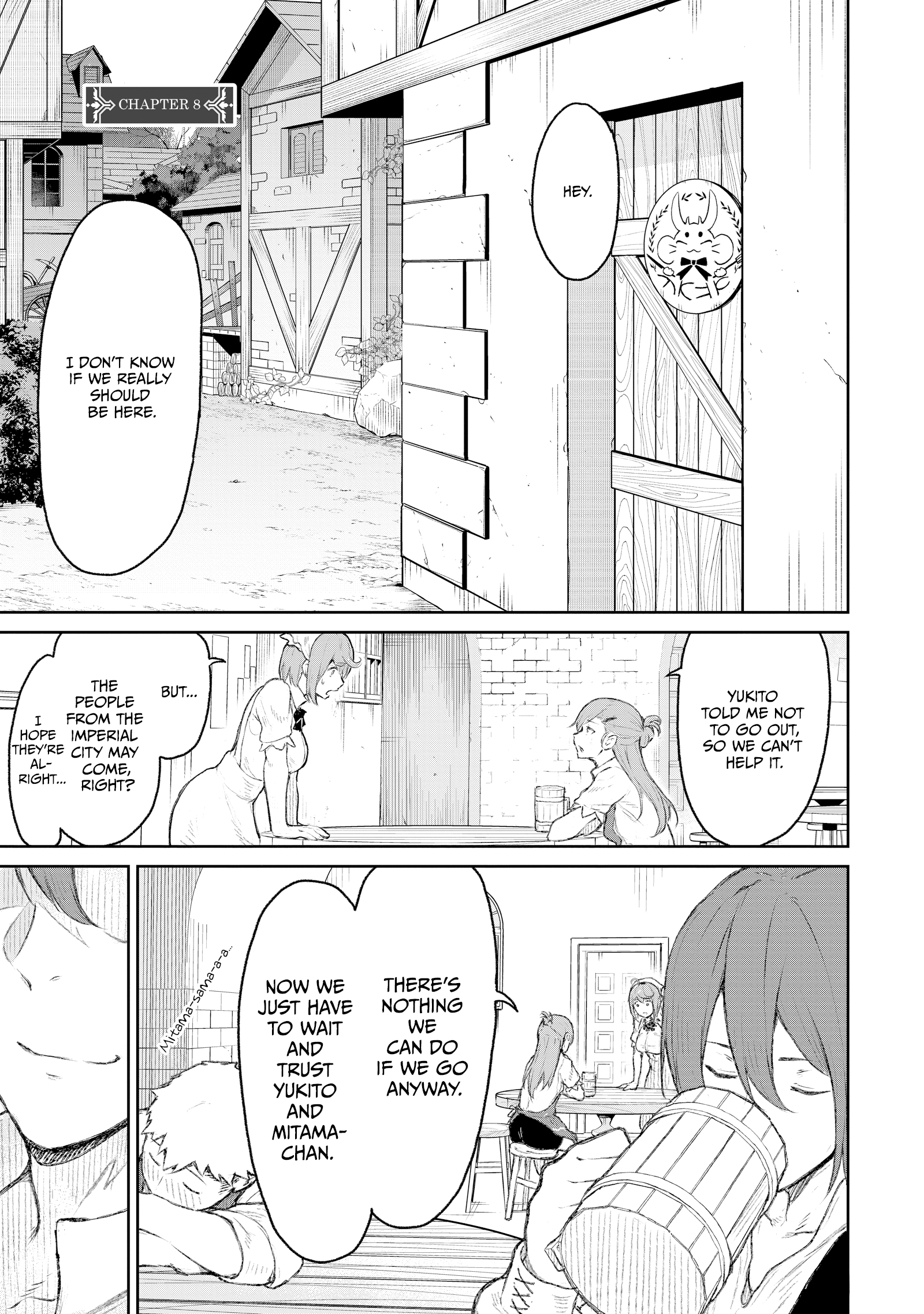 Kaminaki Sekai No Kamisama Katsudou Vol.2 Chapter 8: Story About Death Even In Another World - Picture 1