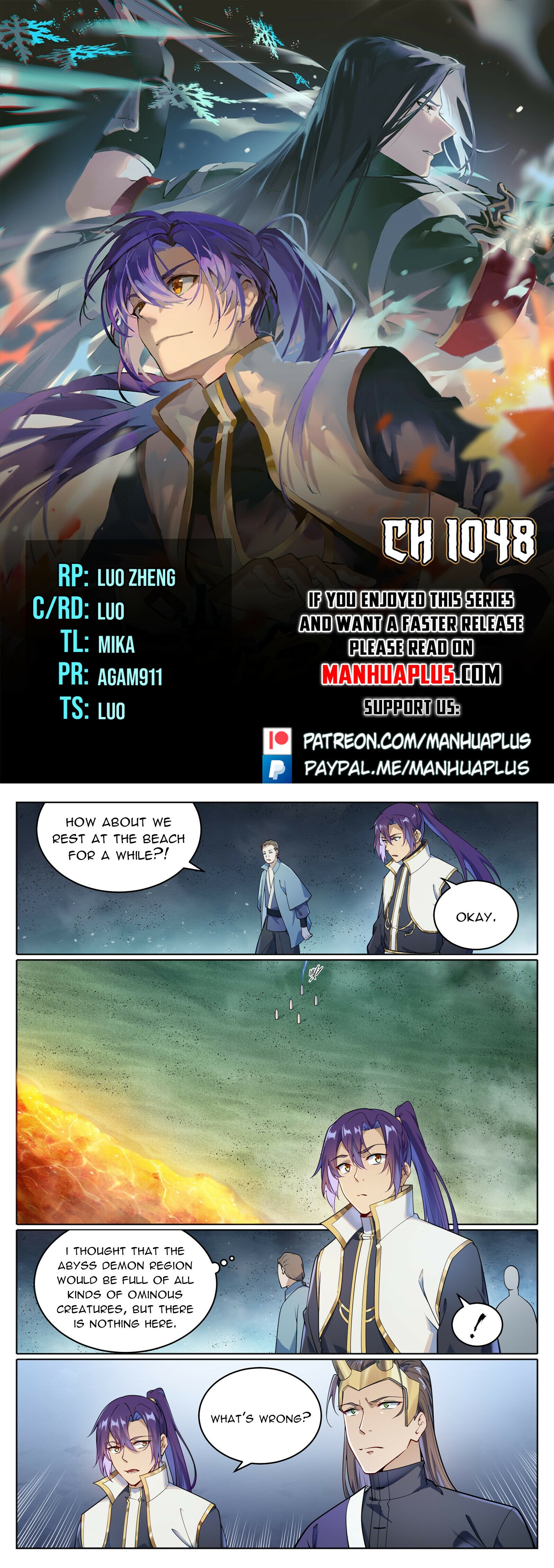 Apotheosis Chapter 1048 - Picture 1