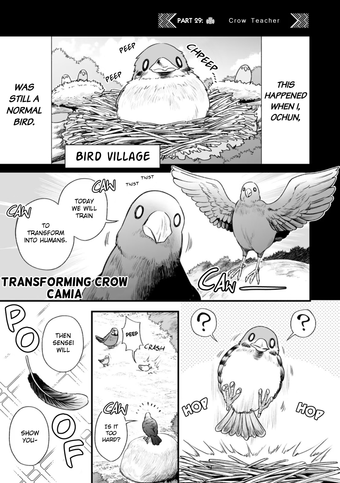 Chun No Ongaeshi Vol.1 Chapter 29: Crow Teacher - Picture 1