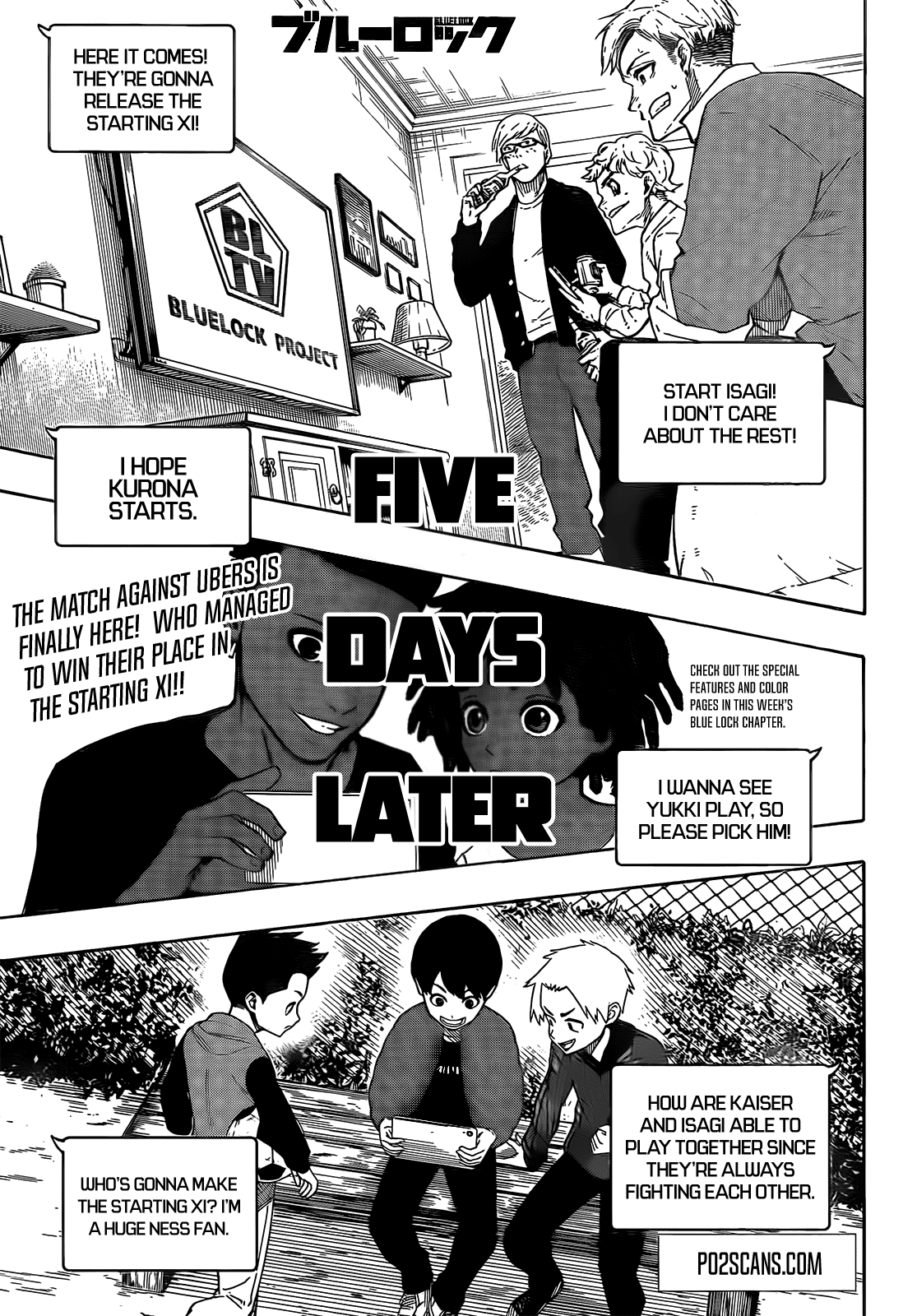 Blue Lock Chapter 209: Bastard Vs Ubers - Picture 3