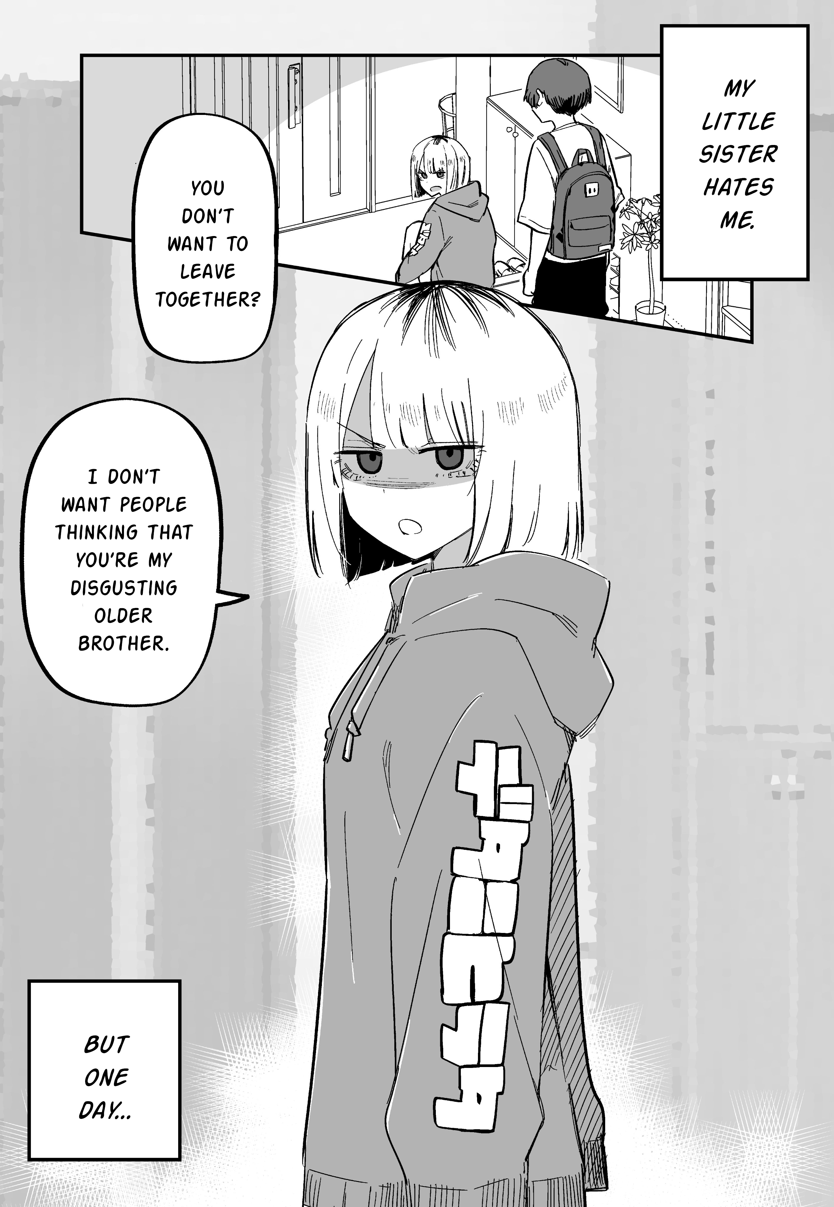 My Sister Who Cannot Stand Me Is Scary - Page 1