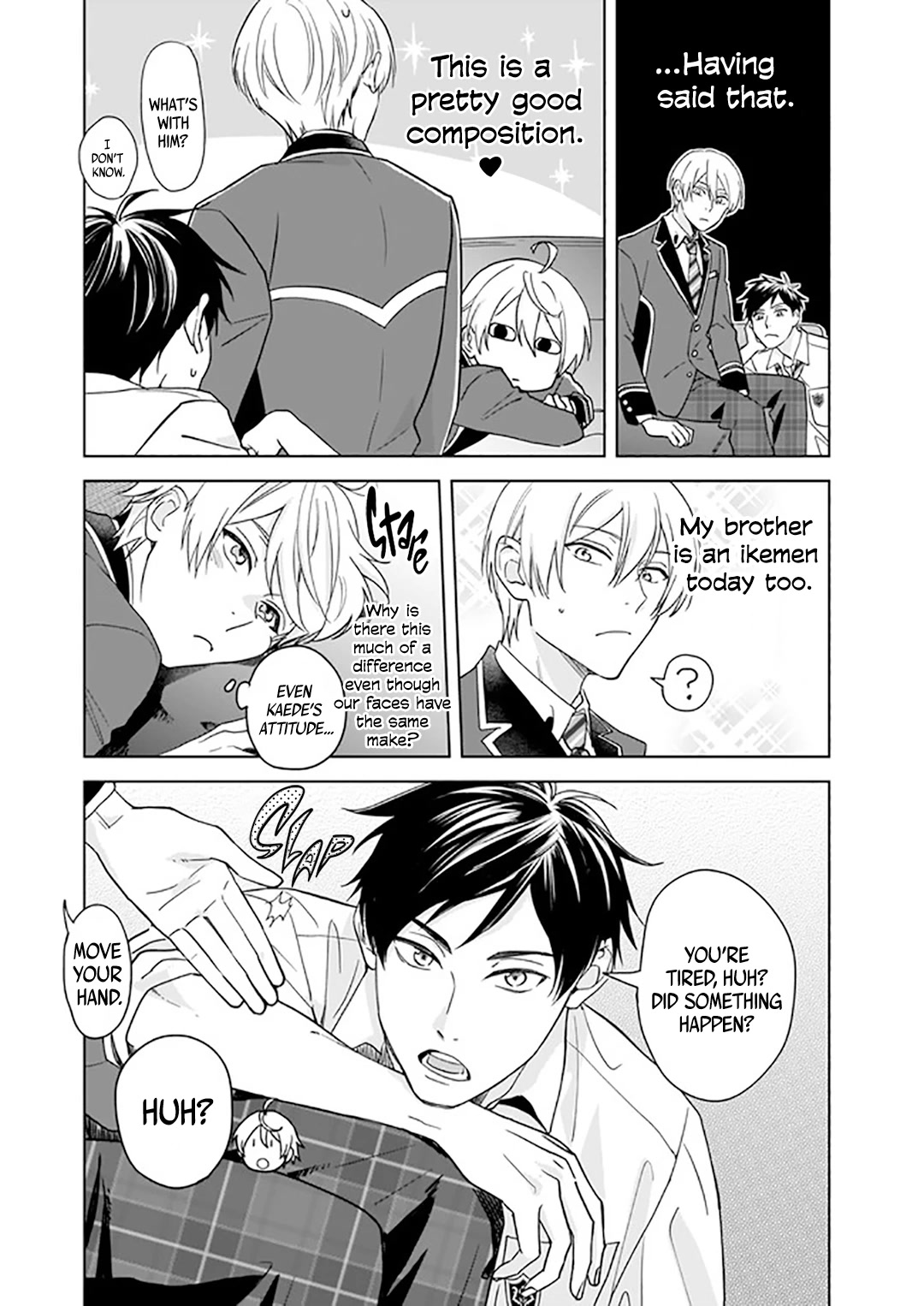 I Realized I Am The Younger Brother Of The Protagonist In A Bl Game Chapter 4 - Picture 3