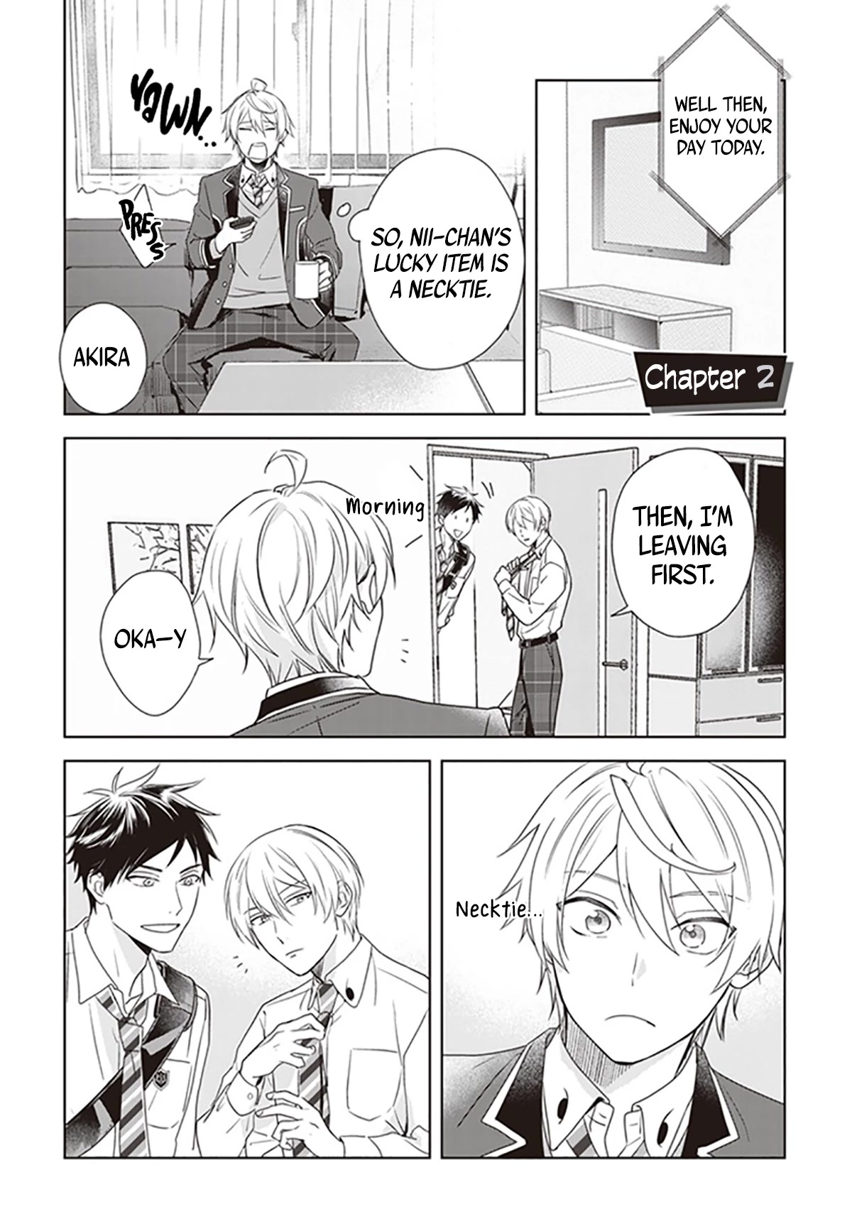 I Realized I Am The Younger Brother Of The Protagonist In A Bl Game - Page 2