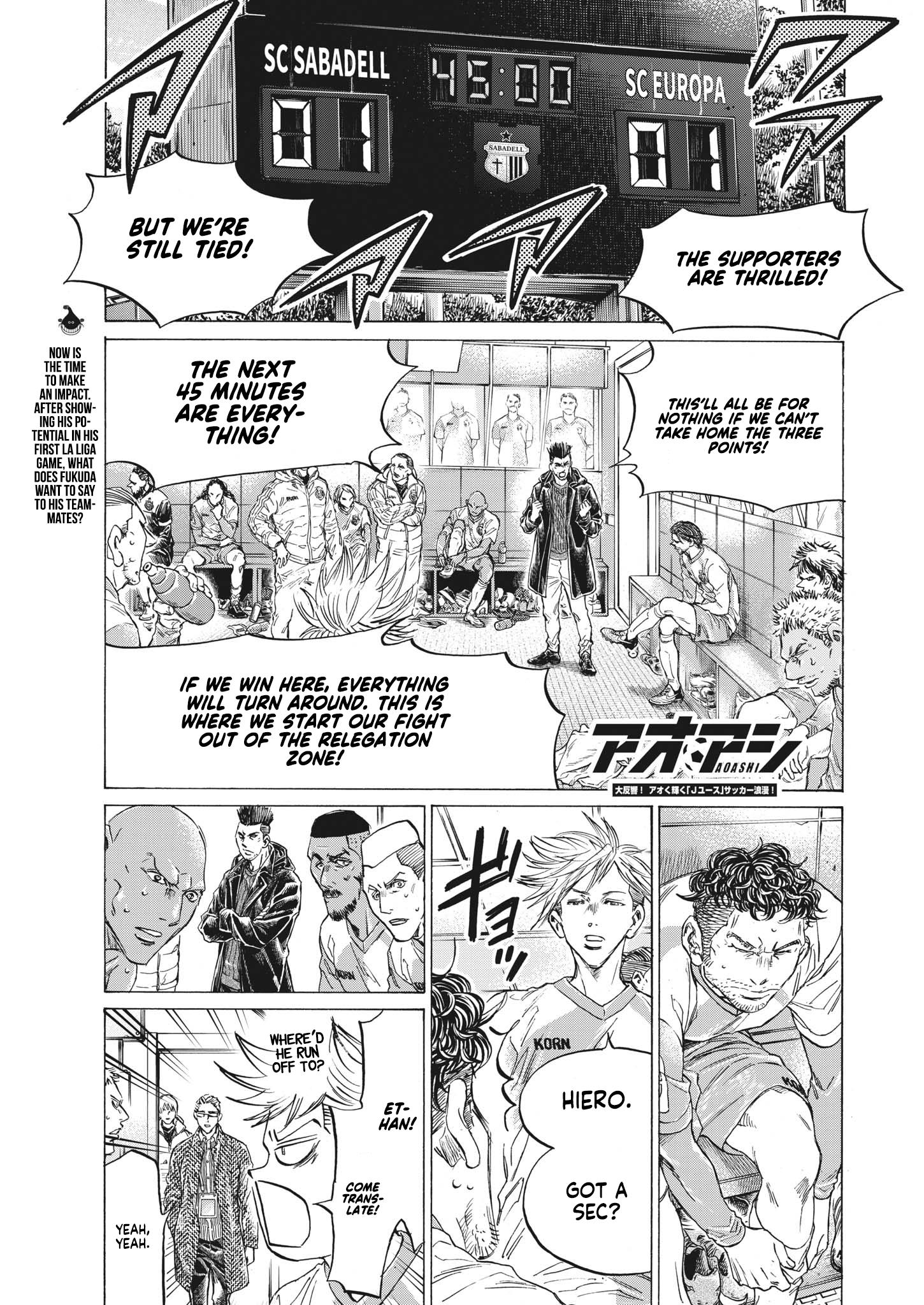 Ao Ashi Chapter 324 - Picture 2