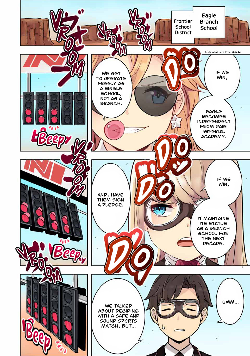 Queen's Academy Vol.1 Chapter 11: Her Majesty's Chitty Chitty ☆ Death Road (Part 1) - Picture 3