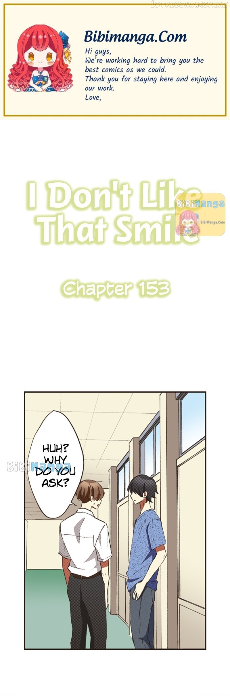 I Don’T Like That Smile Chapter 153 - Picture 1