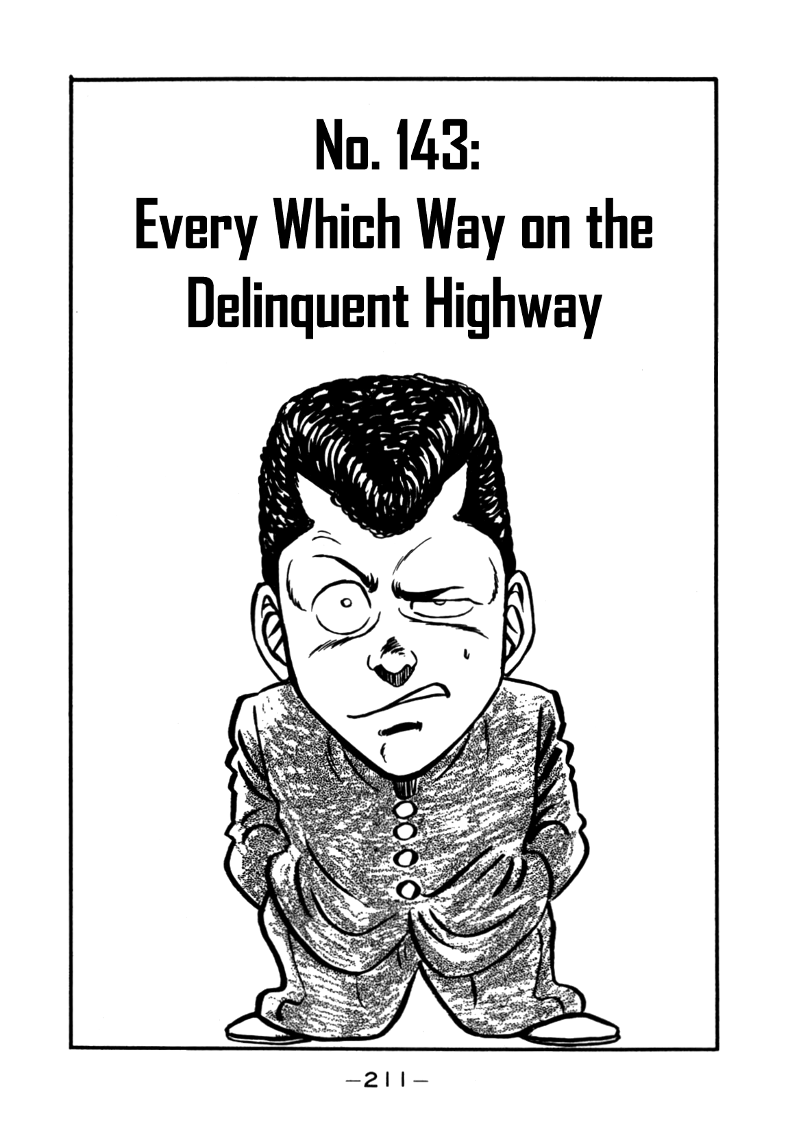Be-Bop-Highschool Chapter 143: Every Which Way On The Delinquent Highway - Picture 1