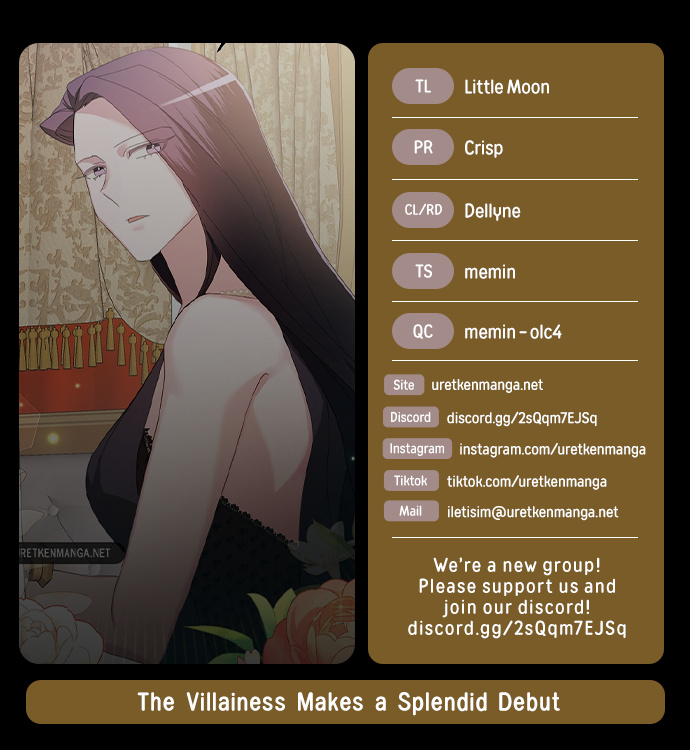 The Villainess Makes A Splendid Debut Chapter 4 - Picture 1