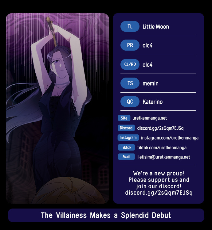 The Villainess Makes A Splendid Debut - Page 1