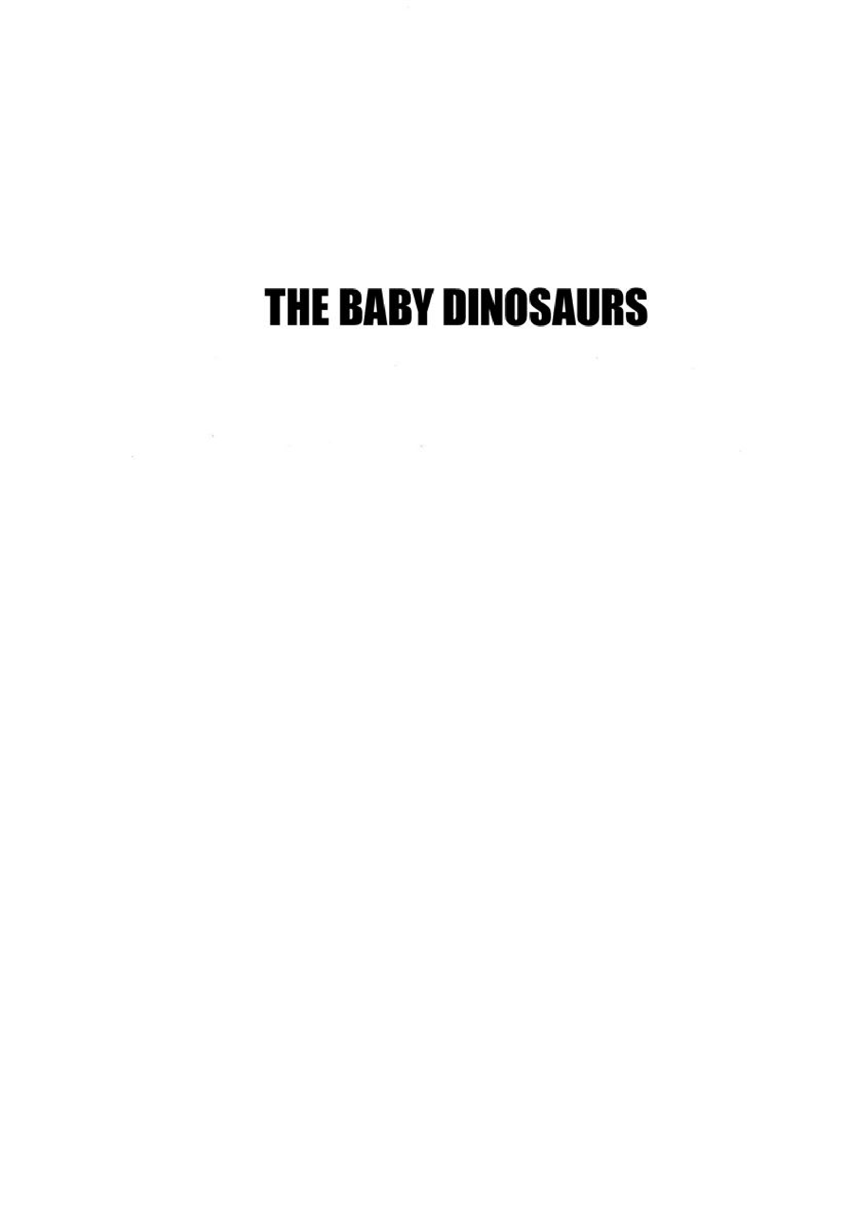 Leo The Lion Cub Vol.1 Chapter 10: The Baby Dinosaurs - Picture 1