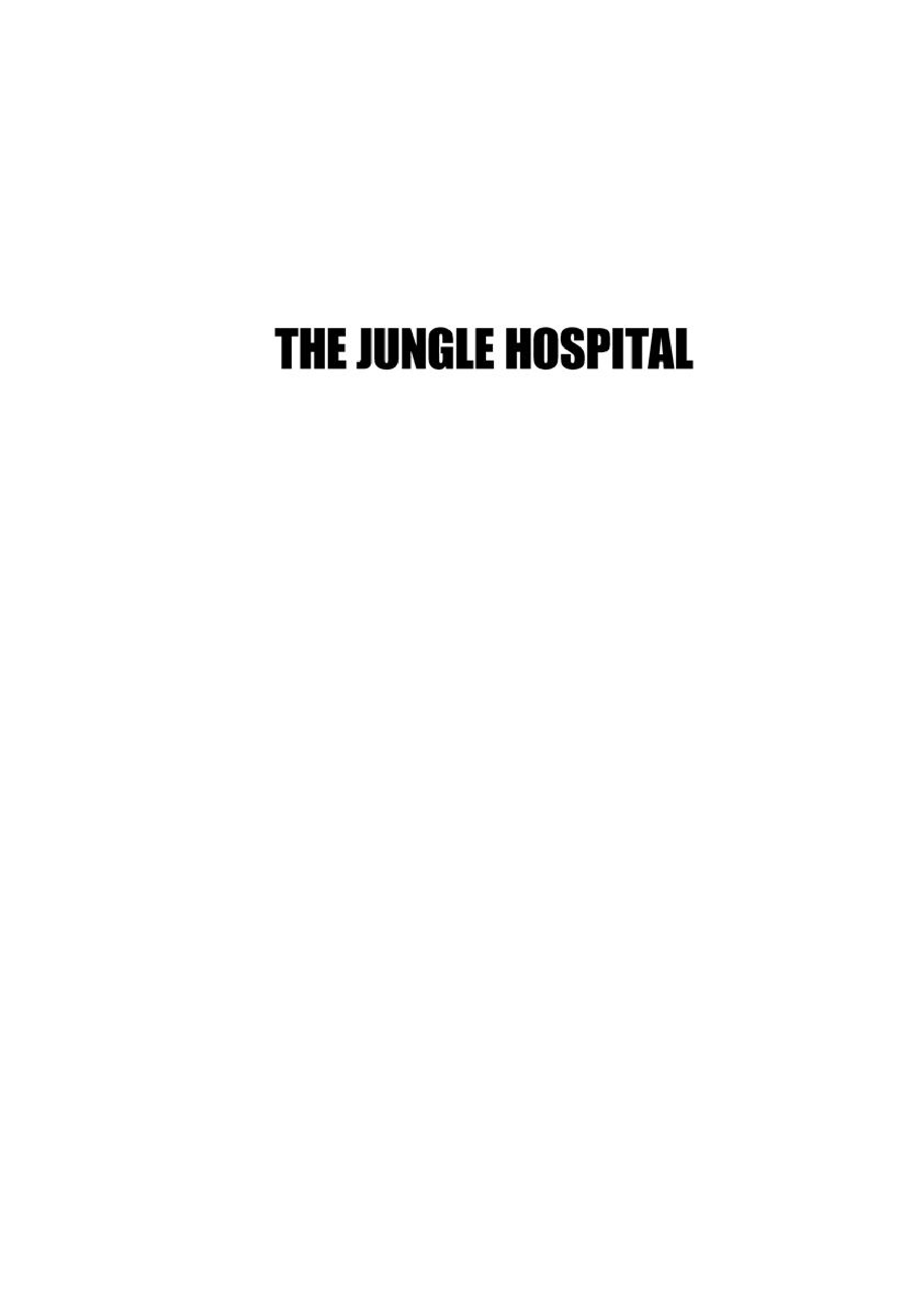 Leo The Lion Cub Vol.1 Chapter 8: The Jungle Hospital - Picture 1