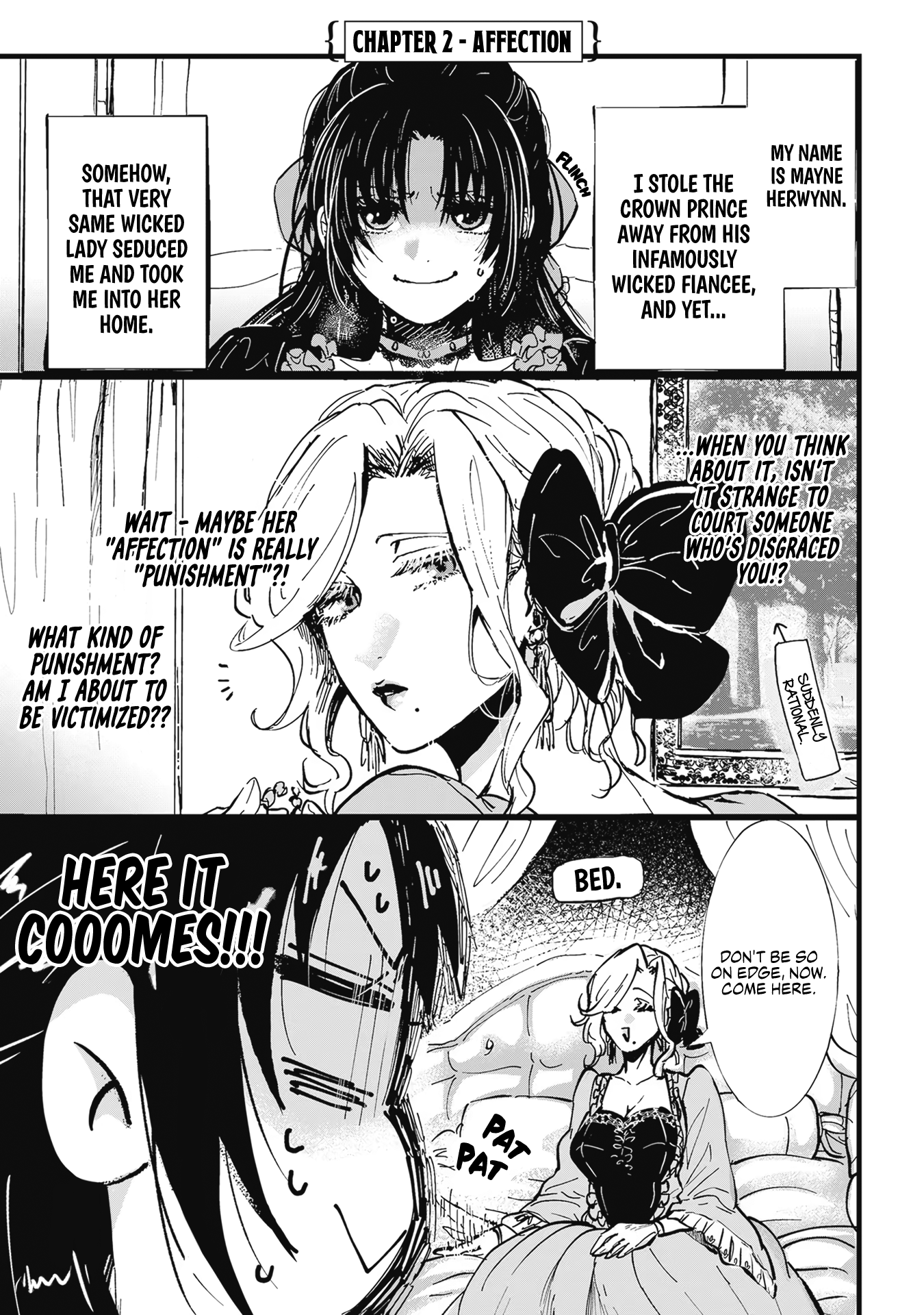 The Villainess Who Steals The Heroine's Heart Chapter 2: Affection - Picture 1