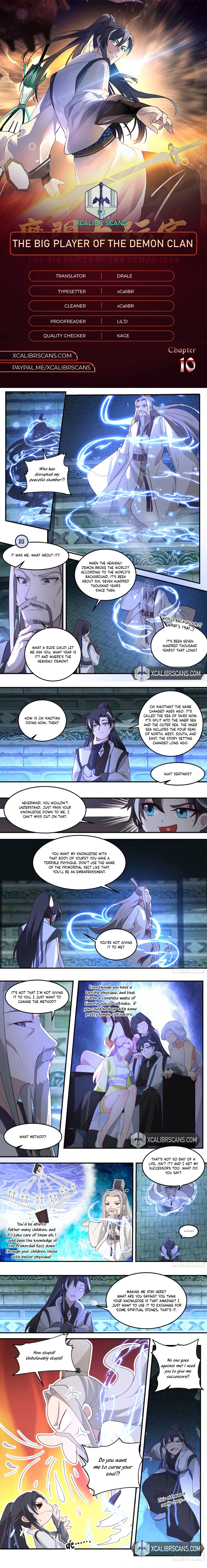 The Big Player Of The Demon Clan Chapter 10 - Picture 1