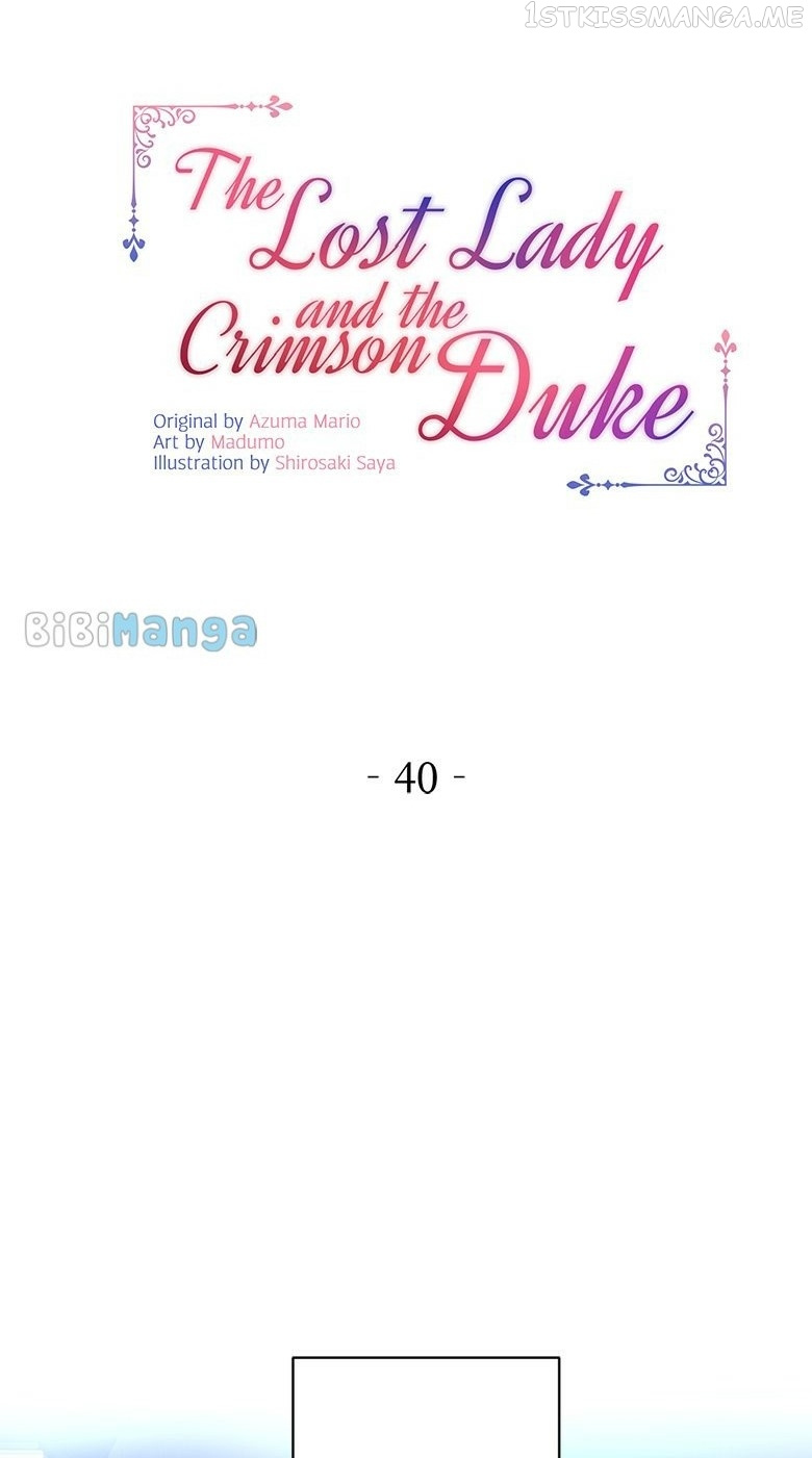 The Lost Lady And The Crimson Duke Chapter 40 - Picture 1