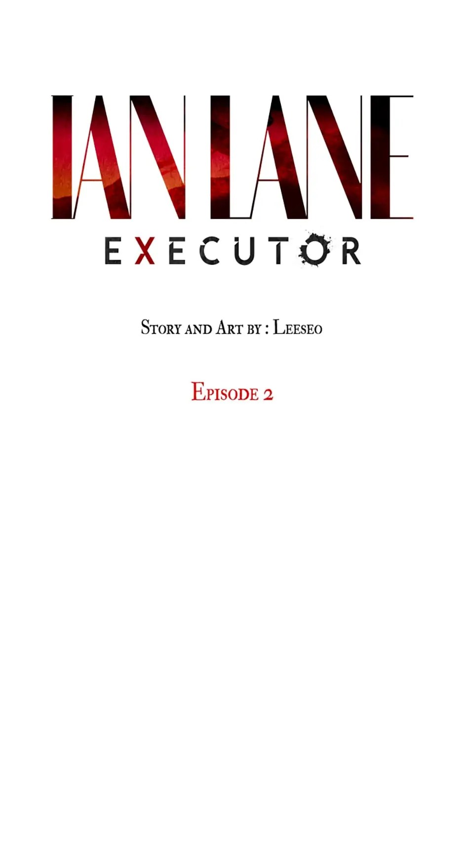 Ian Lane: Executor - Page 1