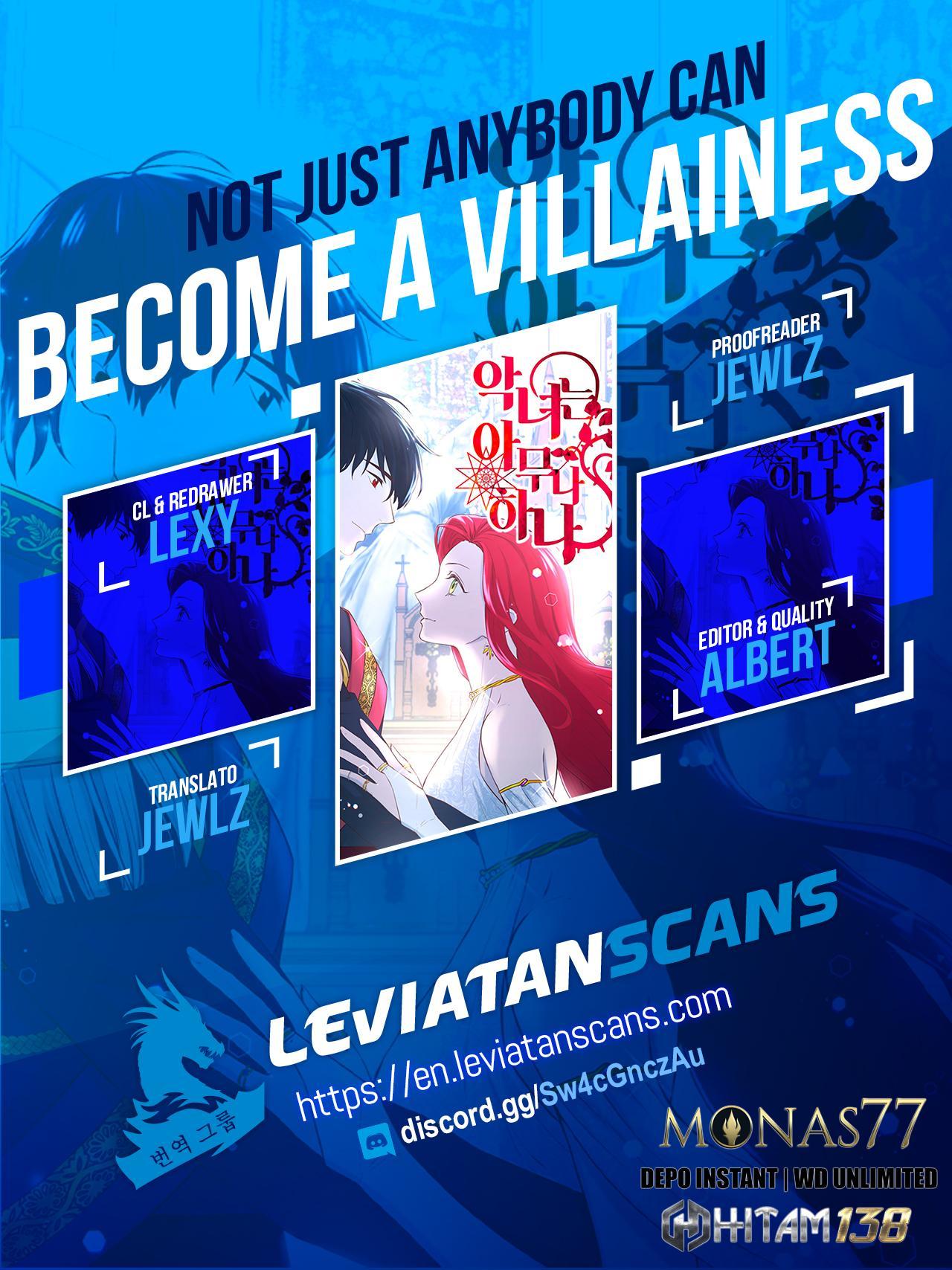 Anyone Can Become A Villainess - Page 1