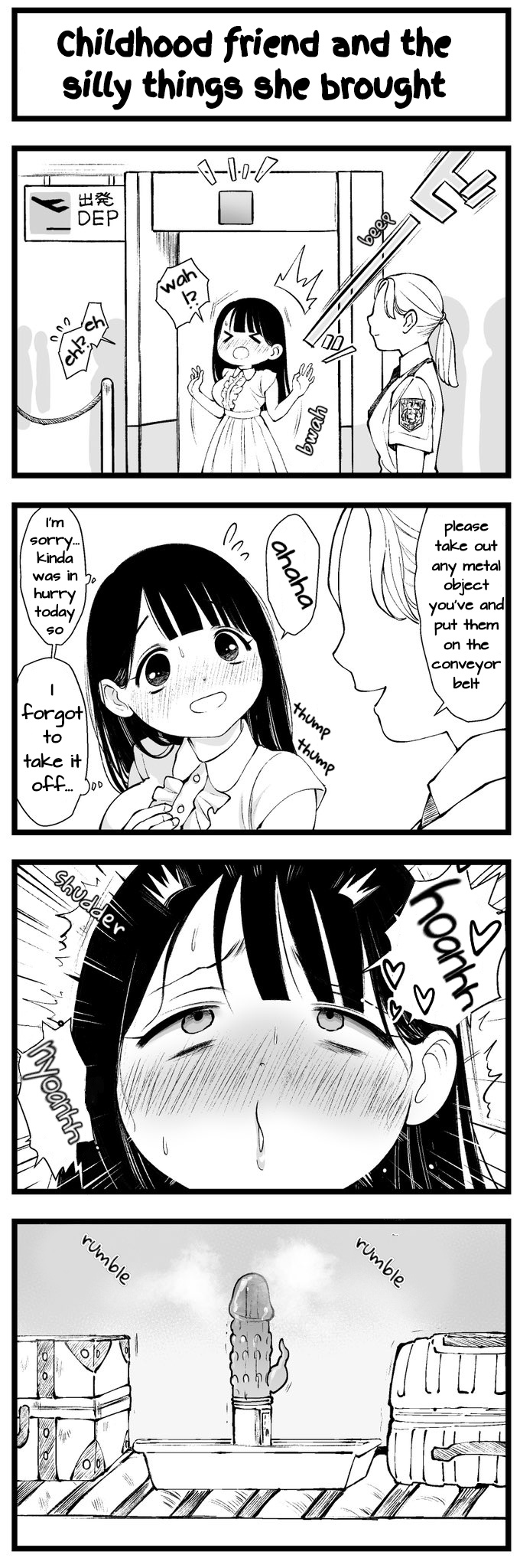A Childhood Friend Who Gets Horny No Matter How Hard You Try - Page 1