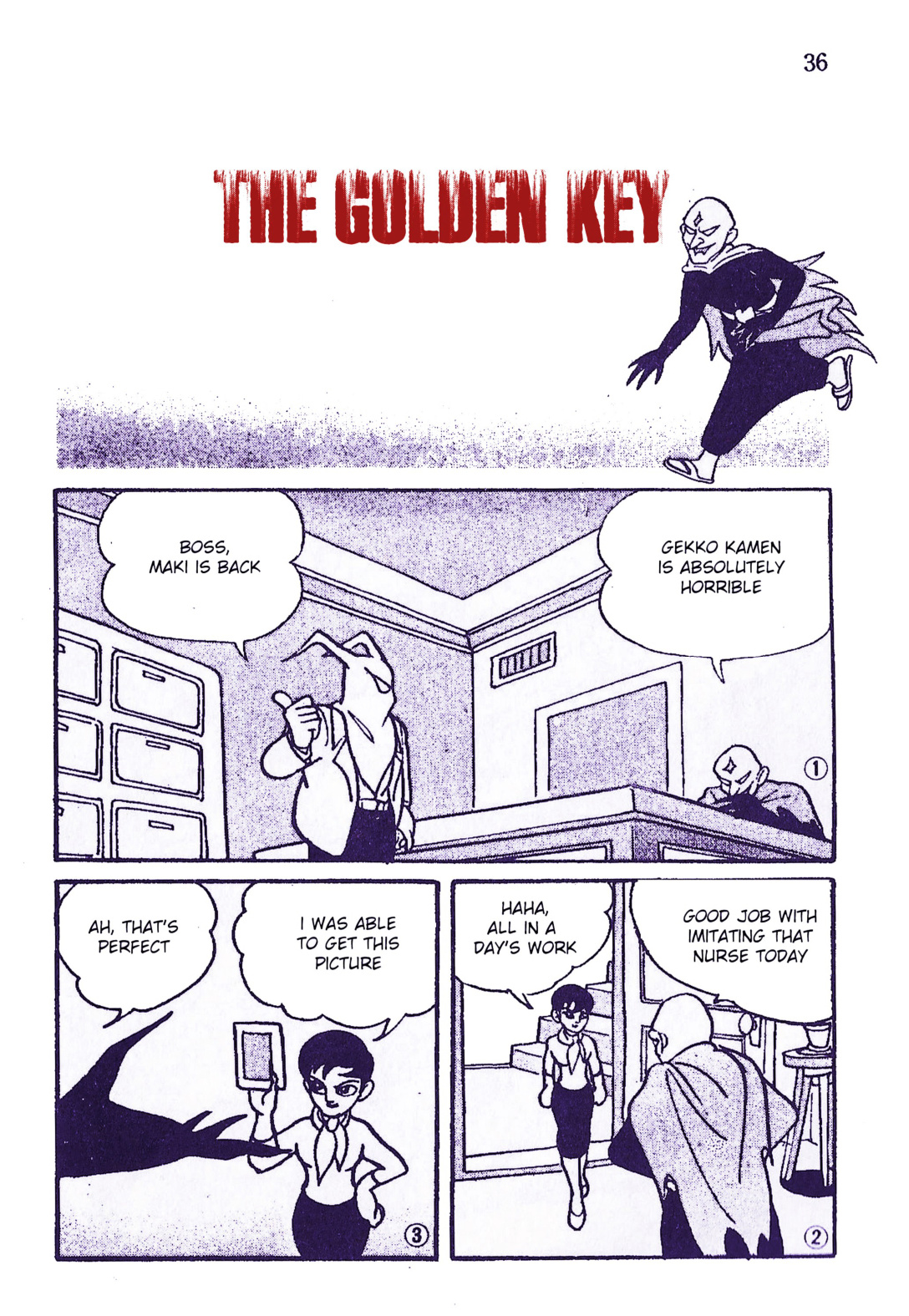 Moonlight Mask (Kuwata Jiro) Vol.1 Chapter 4: The Golden Key - Picture 1